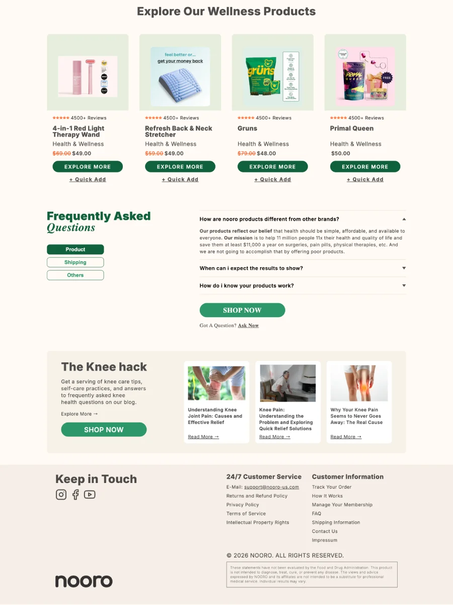 Nooro - Replo Landing Page Template product image (6)