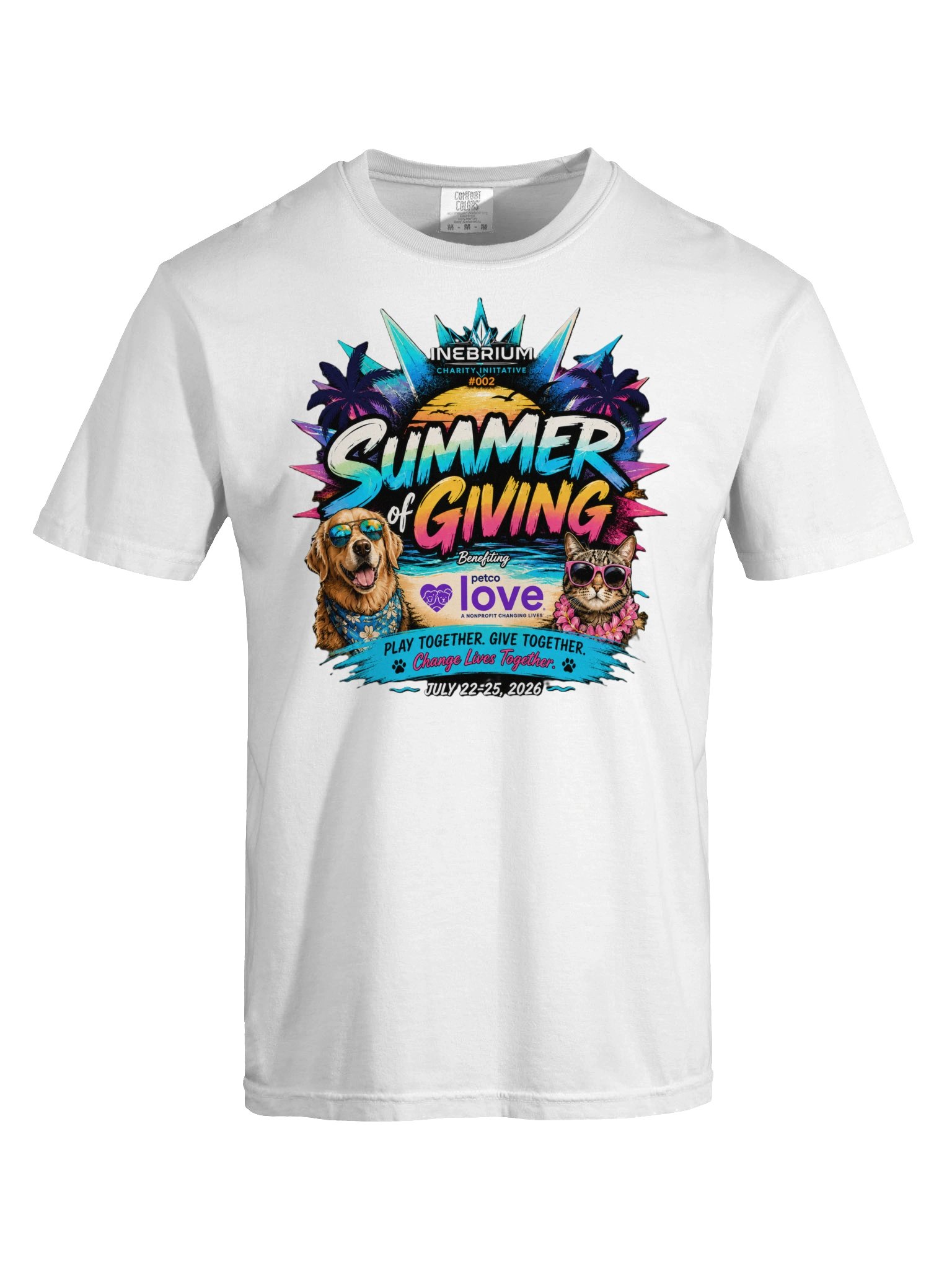Summer of Giving Retro Charity Tee product image (5)