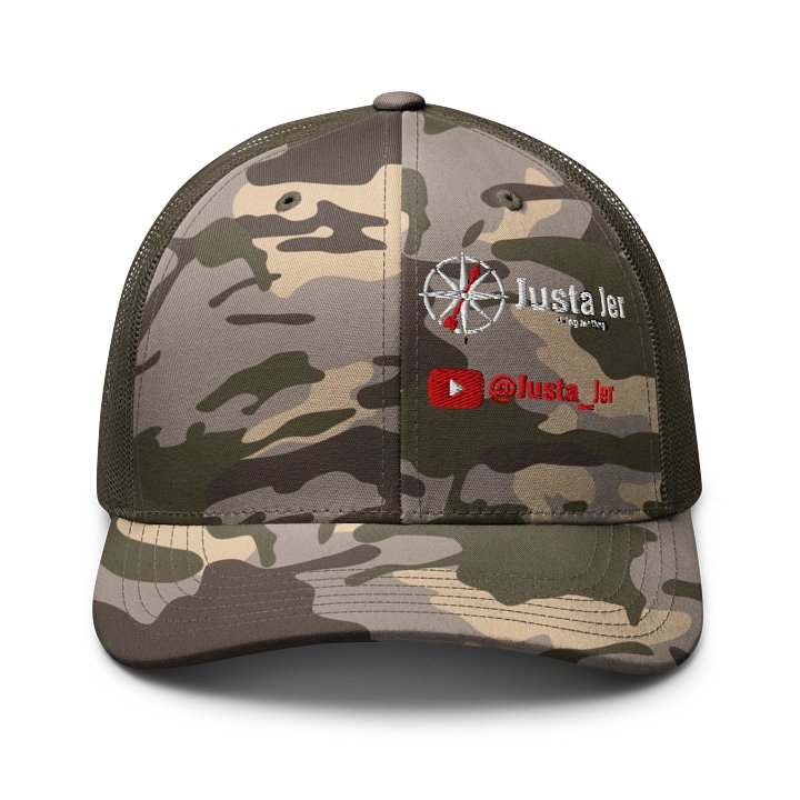 The Adventure Camo Trucker – Because Blending In Should Still Stand Out product image (1)