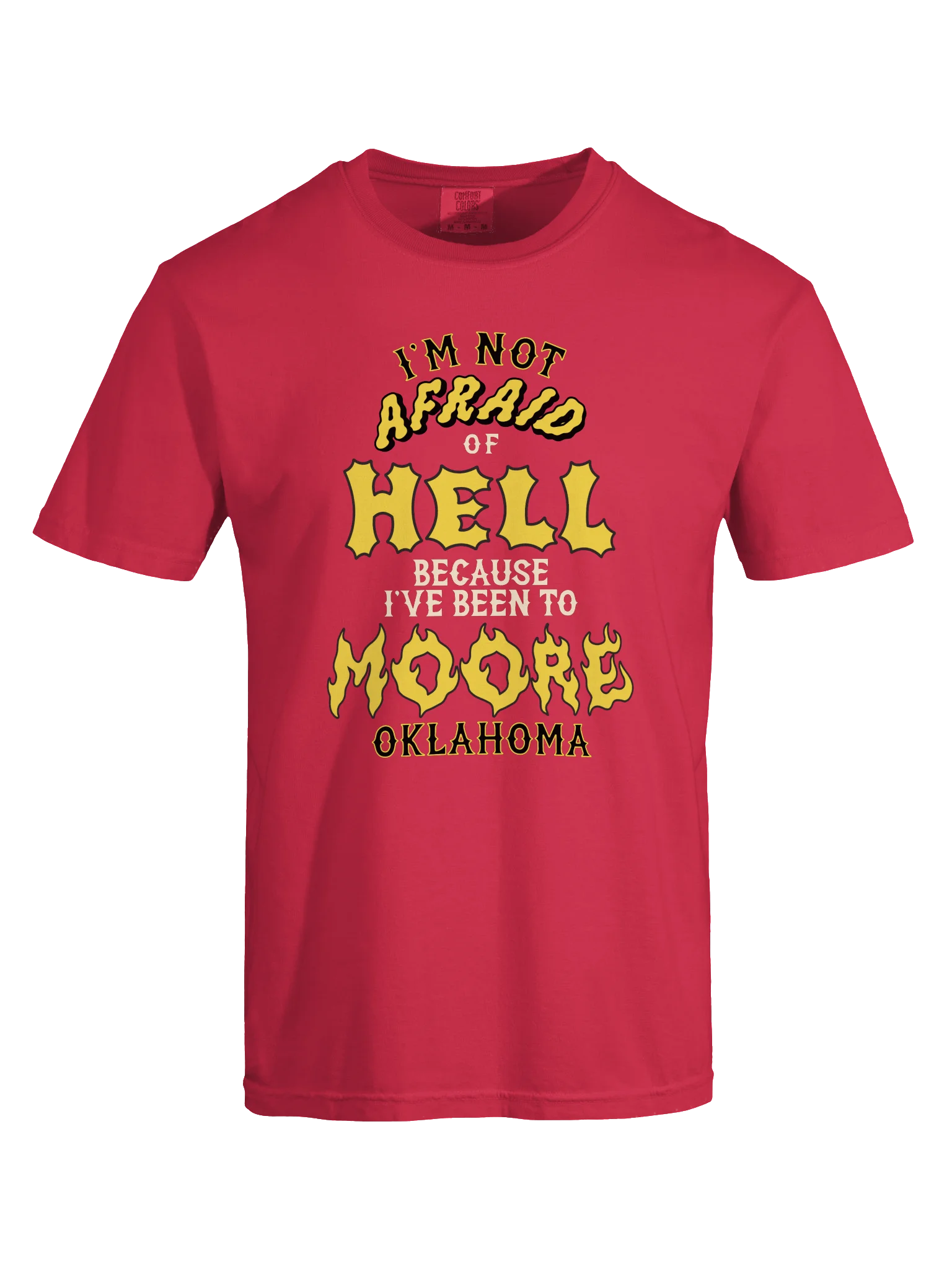 Welcome To Hell (Moore) Tee - Red product image (5)