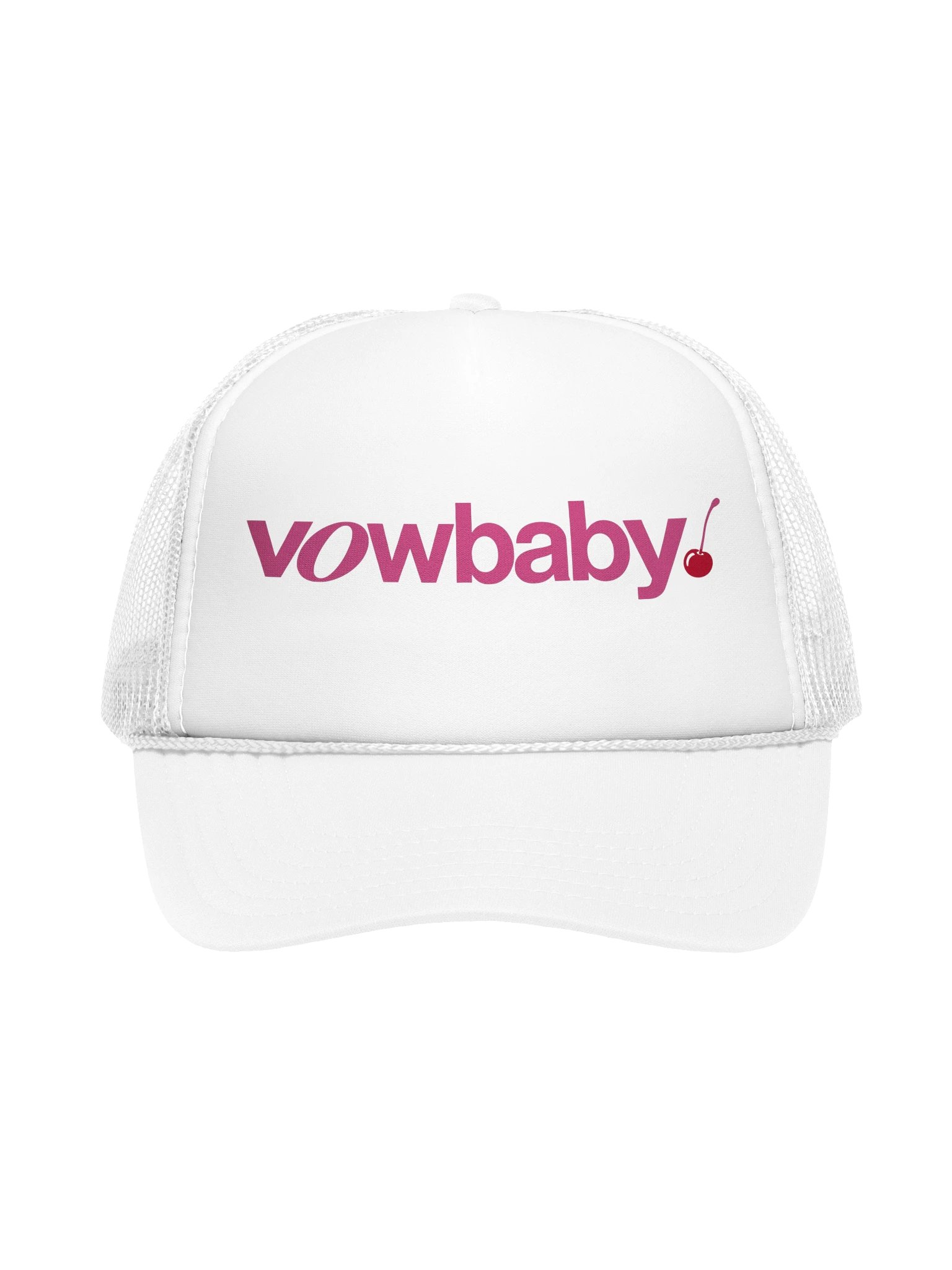 vowbaby Logo Trucker · Hot Pink product image (1)