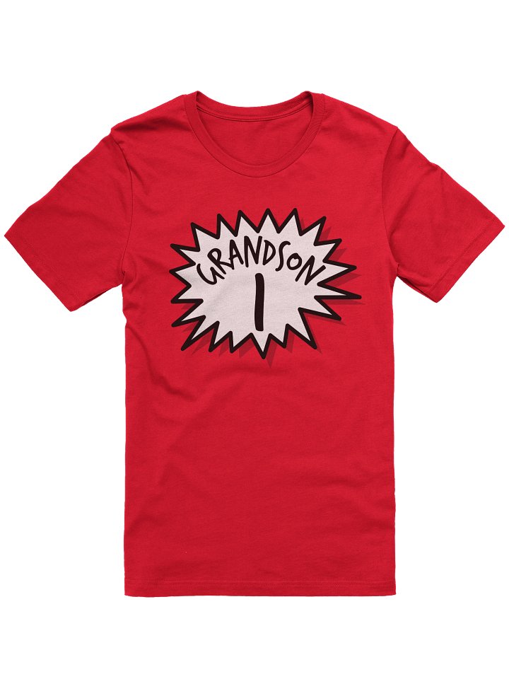Playful Burst Grandson T-Shirt product image (1)