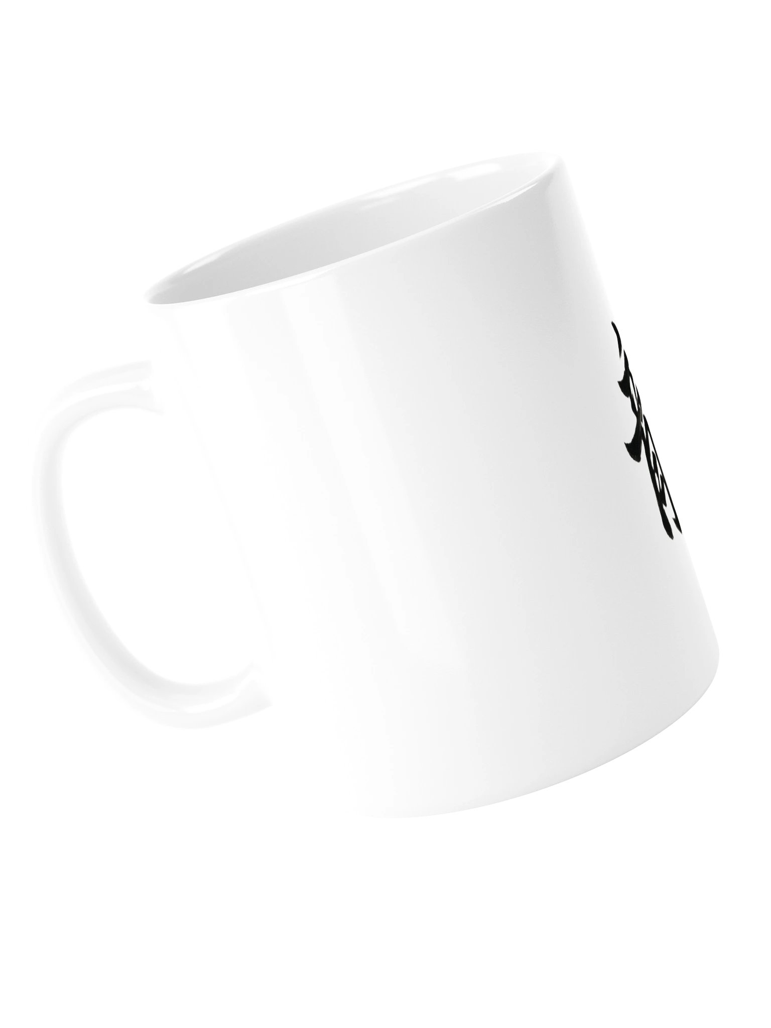 Dragon Omen Kanji Art from a Fallen Sengoku Battlefield - Mug product image (6)