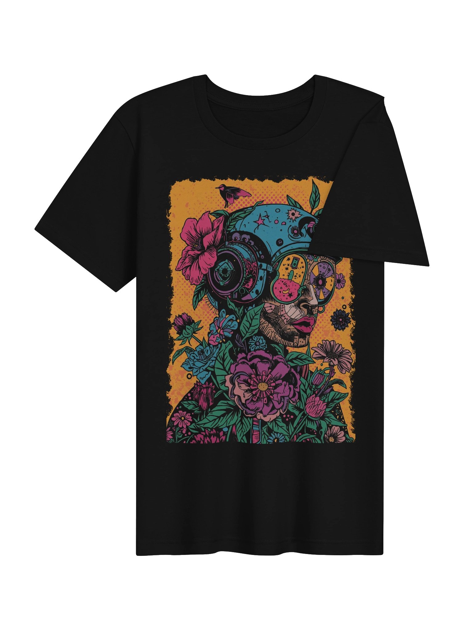 Floral Pilot Art Supersoft Tee product image (7)