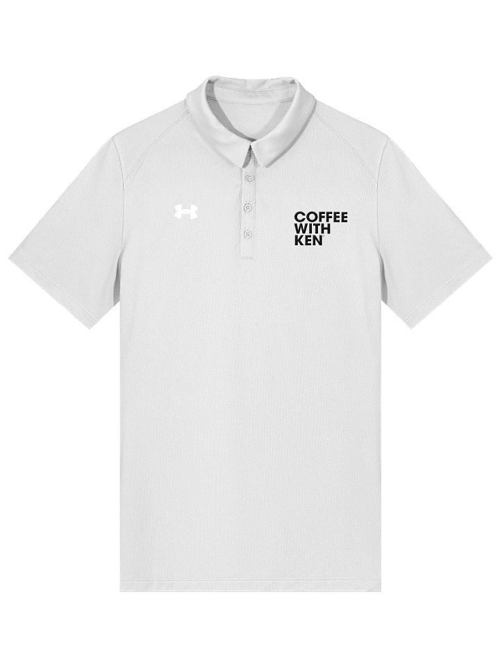The Men’s CWK Performance Polo in White product image (1)