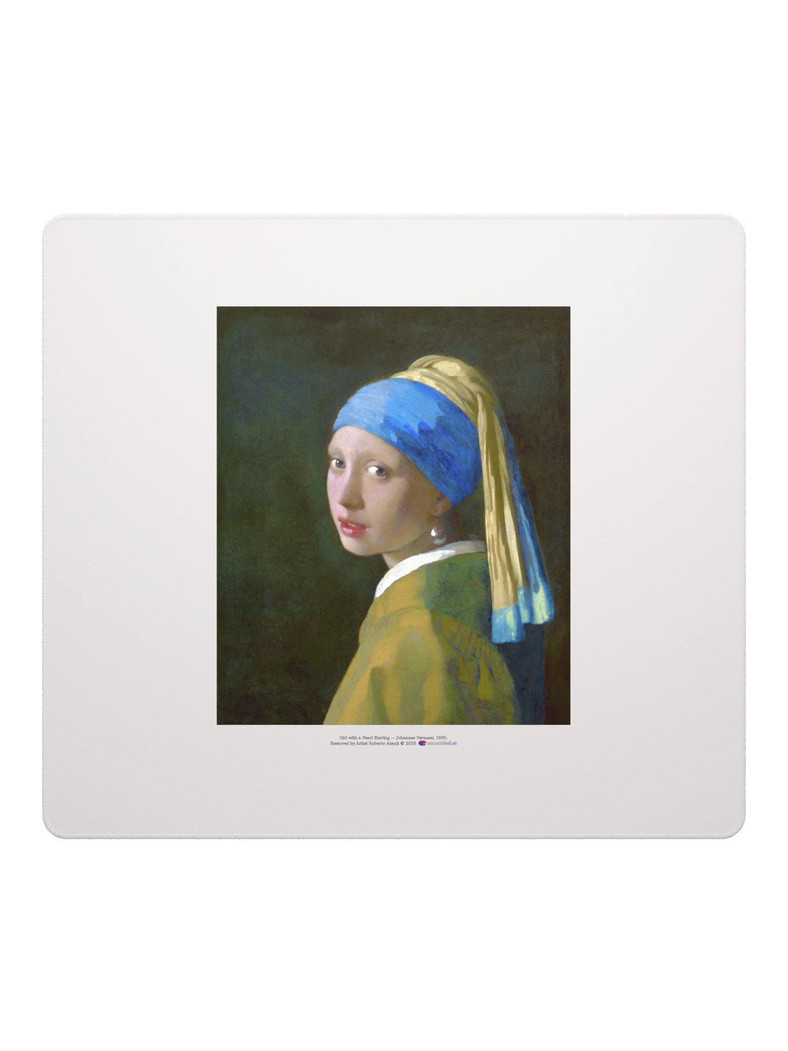 Girl with a Pearl Earring — Mouse Pad product image (2)