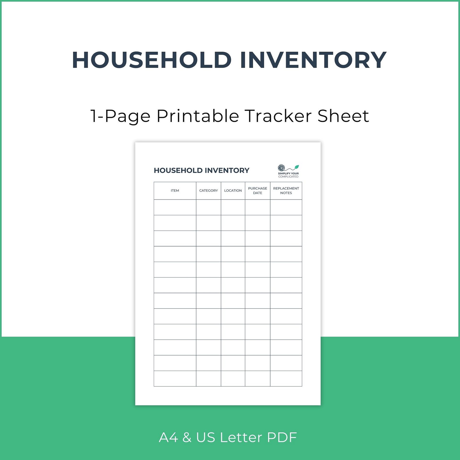 Household Inventory Tracker product image (1)