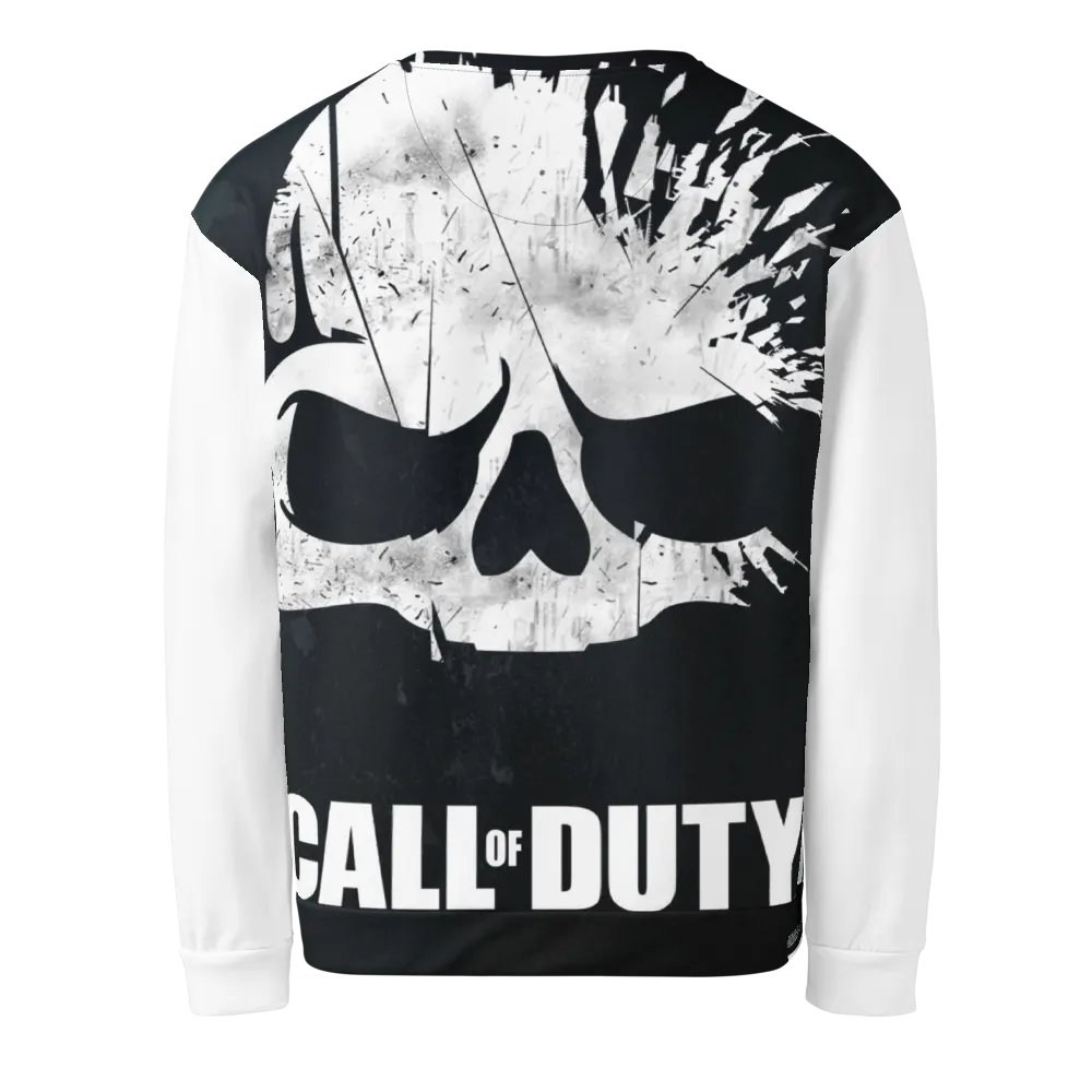 Shattered Skull Call of Duty Sweatshirt product image (3)
