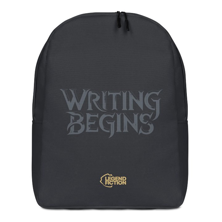 Writing Begins Backpack product image (1)