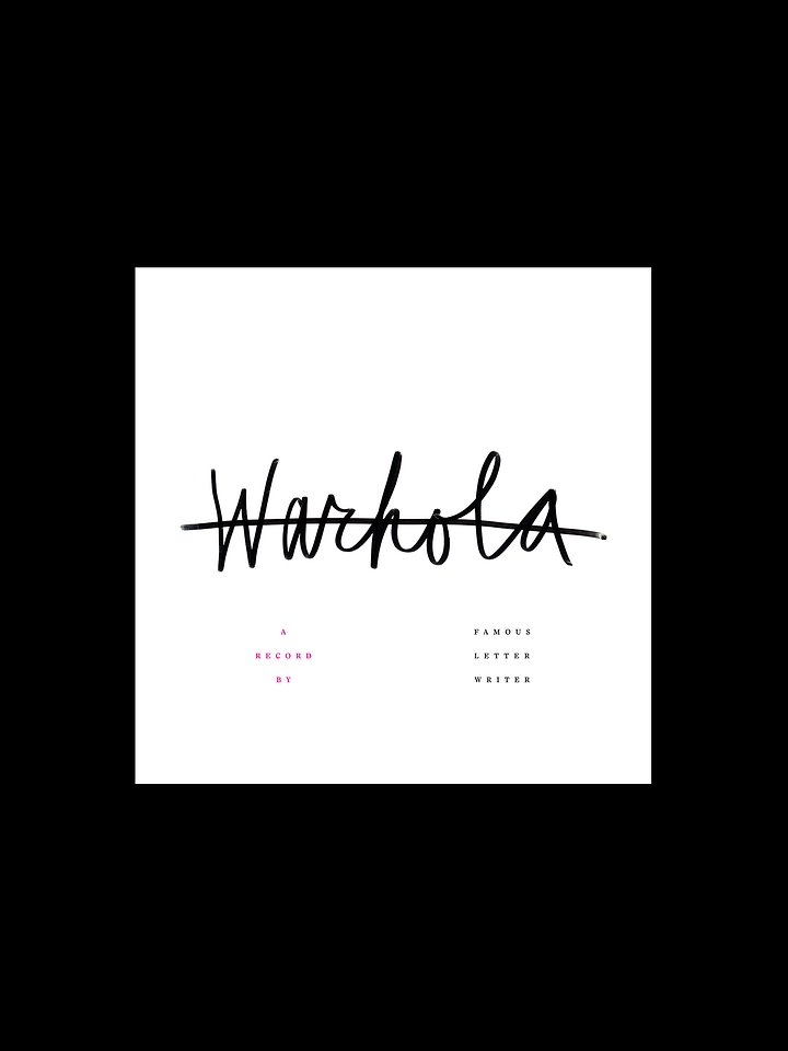 Famous Letter Writer - Warhola product image (1)