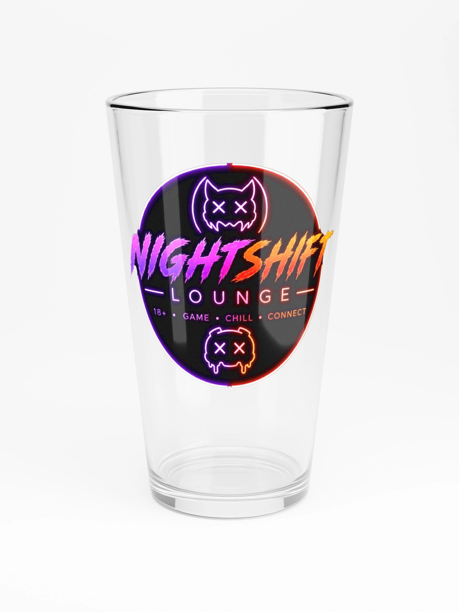 NightShift Lounge Pint Glass product image (3)