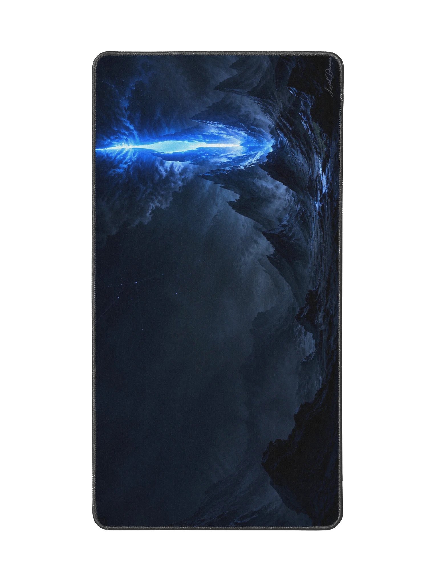 Blue Rift in the Mountains Desk Mat product image (2)