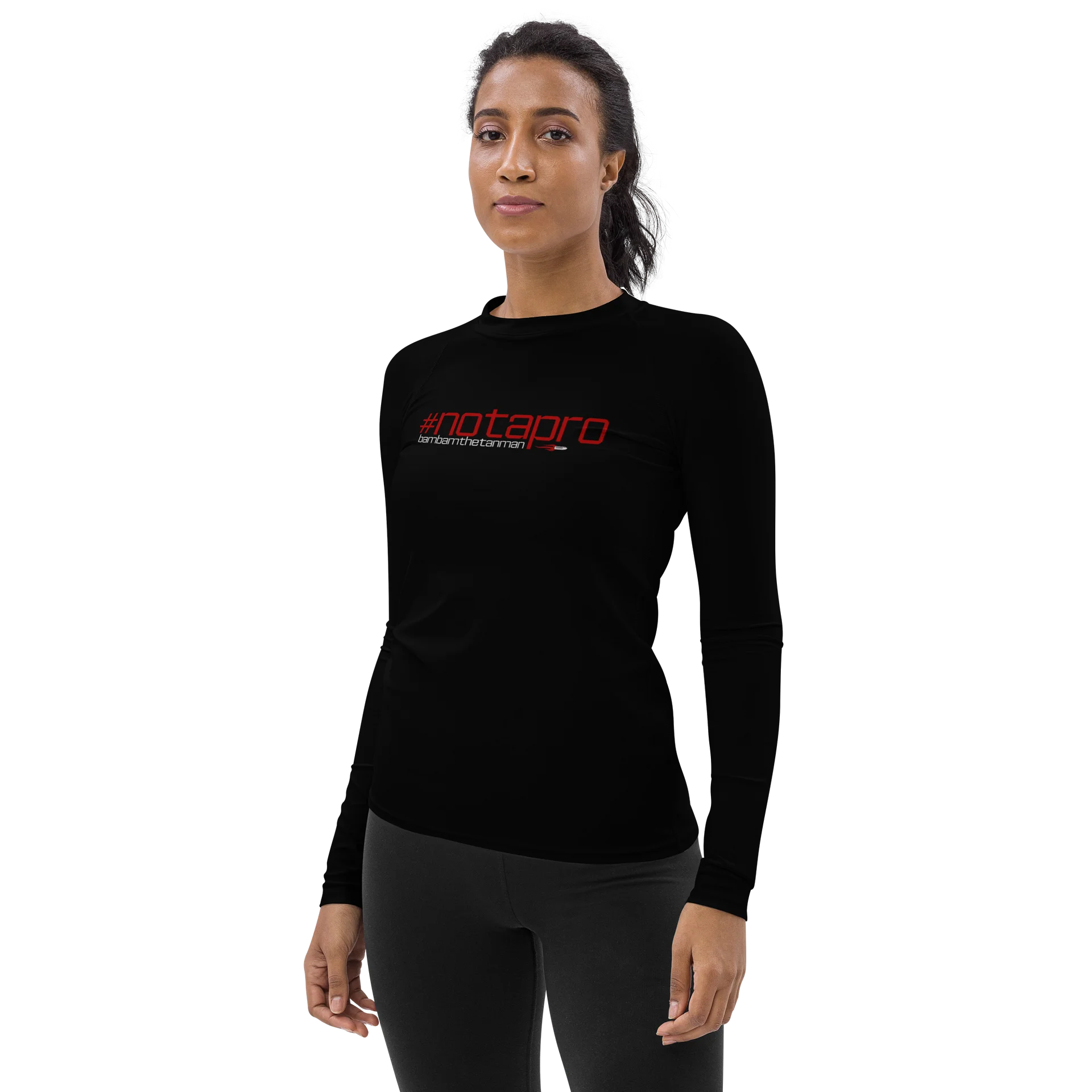 "#NOTAPRO" Women's Athletic Long Sleeve product image (3)