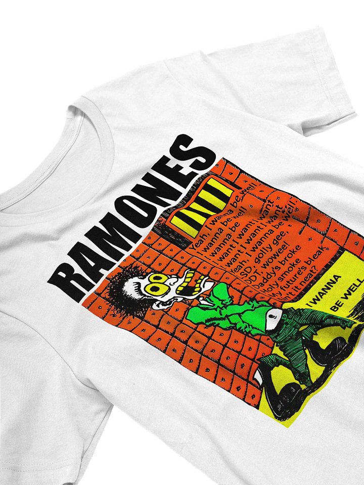 RAMONES I WANNA BE WELL TEE product image (1)