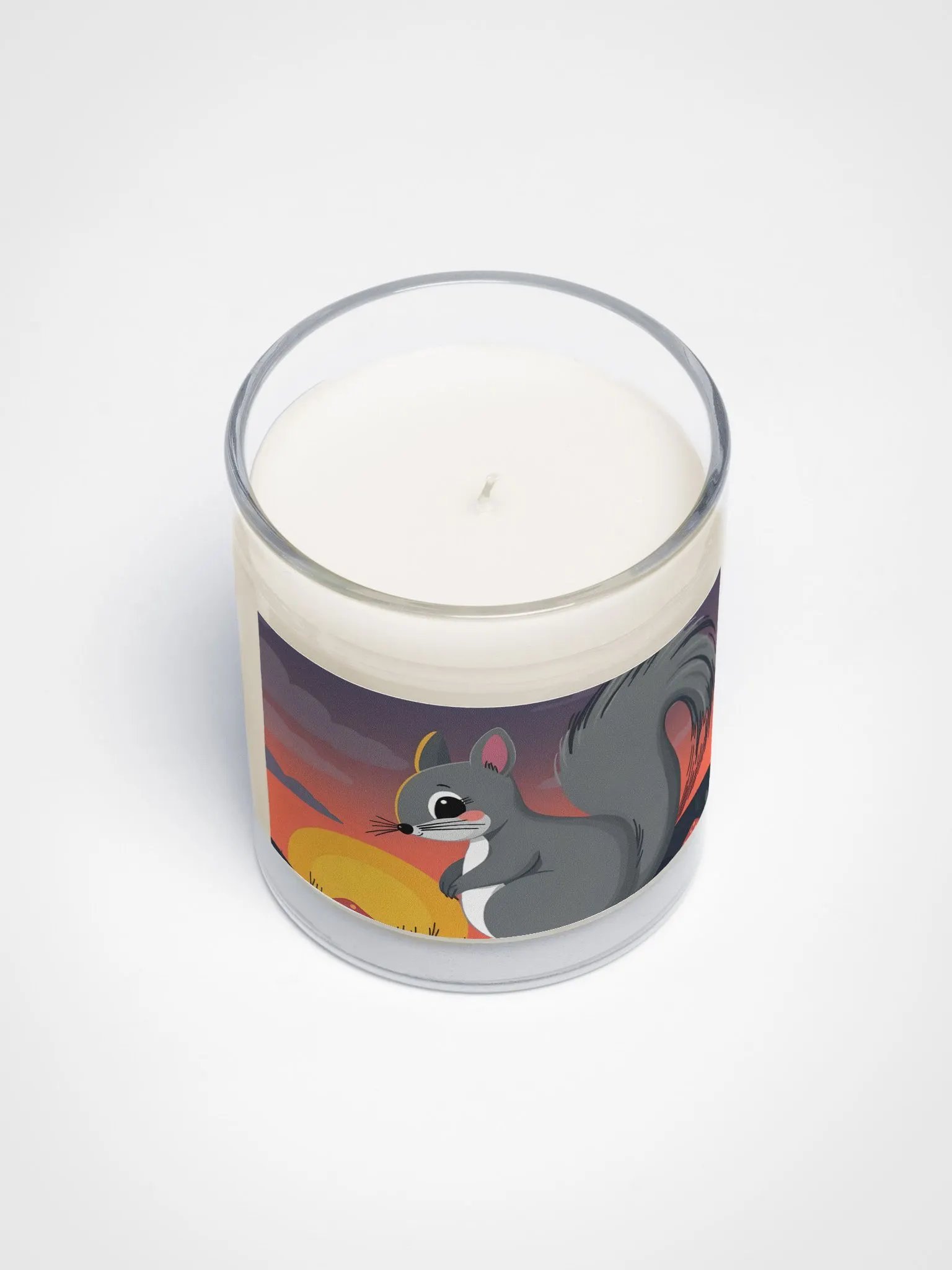 Sunset Squirrel Soy Wax Candle product image (3)
