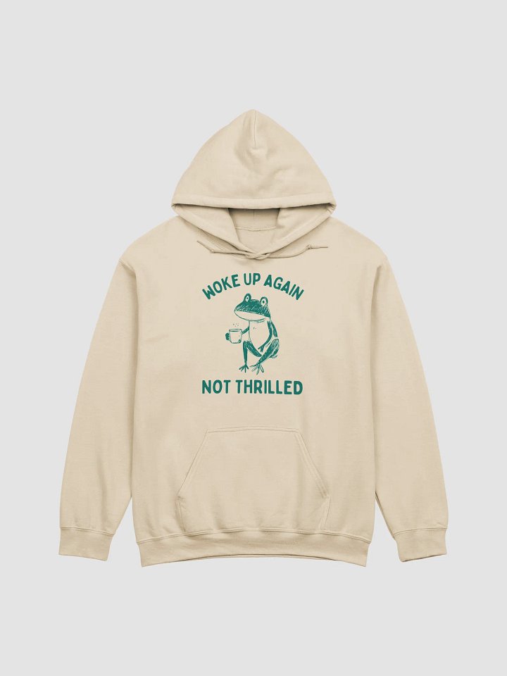 Woke up again not thrilled Hoodie product image (1)