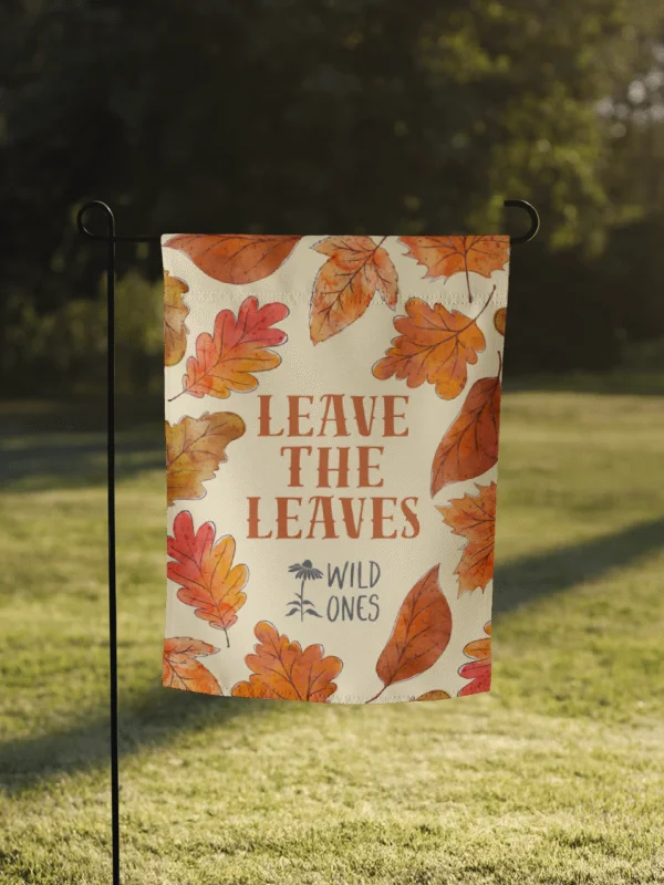 Leave the Leaves (Garden Flag) product image (2)
