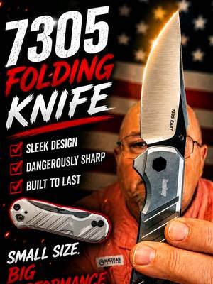 I wasn’t expecting much from the 7305 Auto Folding Knife… but this thing caught my attention fast. You’ve got a D2 stainless steel blade for solid edge retention and durability, paired with lightweight aluminum alloy handles that give it a sleek, premium feel in hand. The action is snappy, the profile is clean, and it definitely has that modern EDC look. But looks don’t matter around here. The real question is: does it survive real-world use… or does it sacrifice under pressure? You already know I don’t hype junk. I test gear to help people understand what works and what doesn’t — not to convince anyone to buy something. ⚔️ Survive or Sacrifice? Drop your verdict below and follow for more real-world blade testing. #7305Knife #AutoKnife #FoldingKnife #EDC #D2Steel 