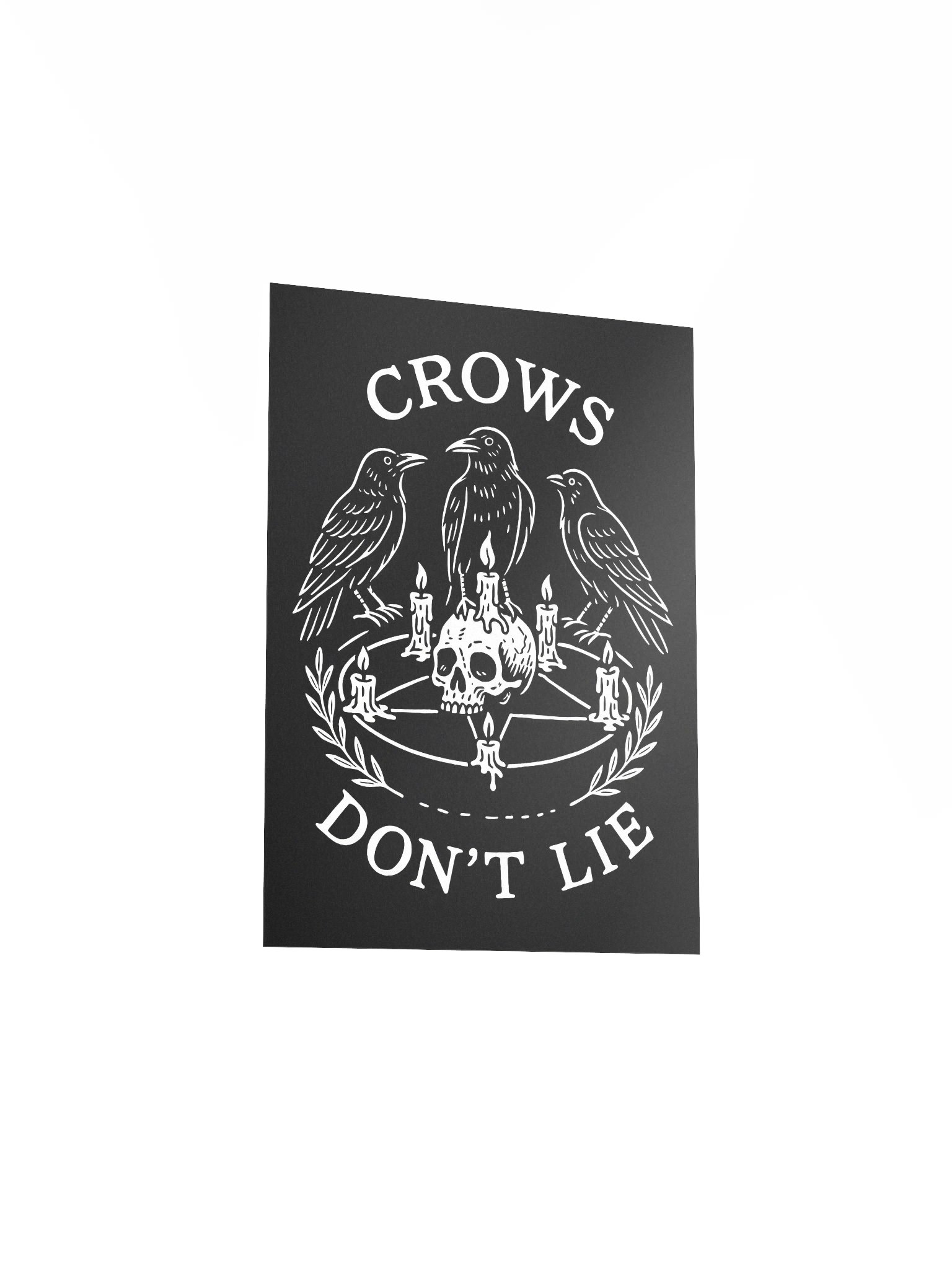 Crows Don't Lie - Matte Poster product image (3)