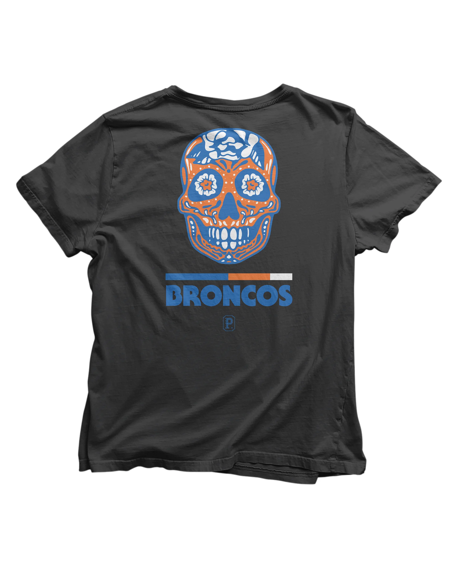 Broncos Sugar Skull Premium Tee product image (1)