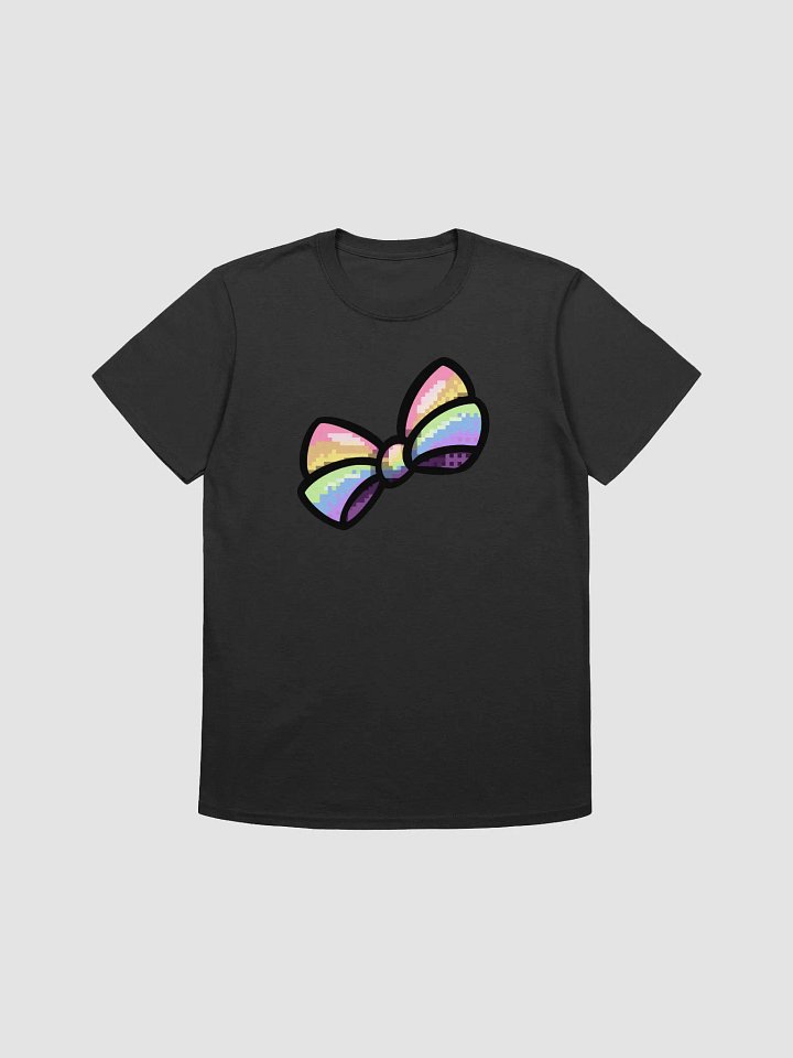 Pastel Pixel Pride Bow Softweave T-Shirt product image (1)