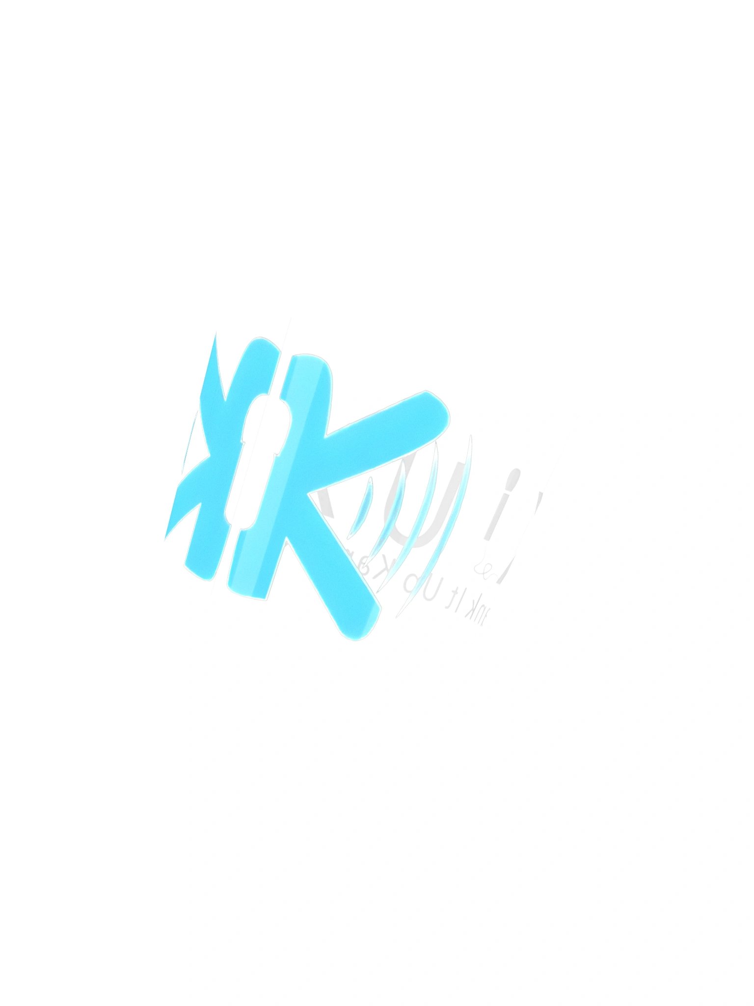KIUK Double Logo Shaker Pint Glass by Allcolor product image (6)