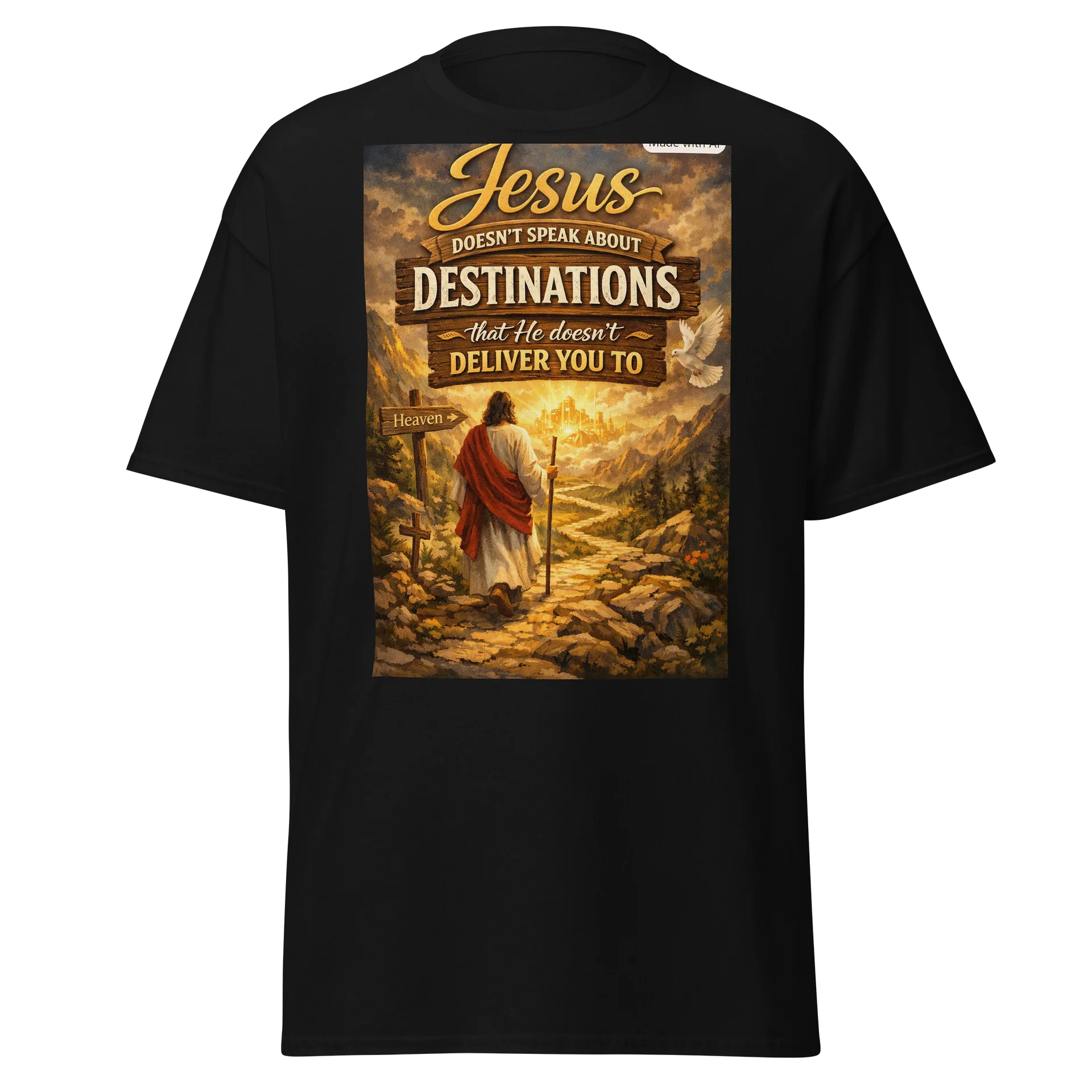 Jesus Leads to Heaven Tee product image (2)