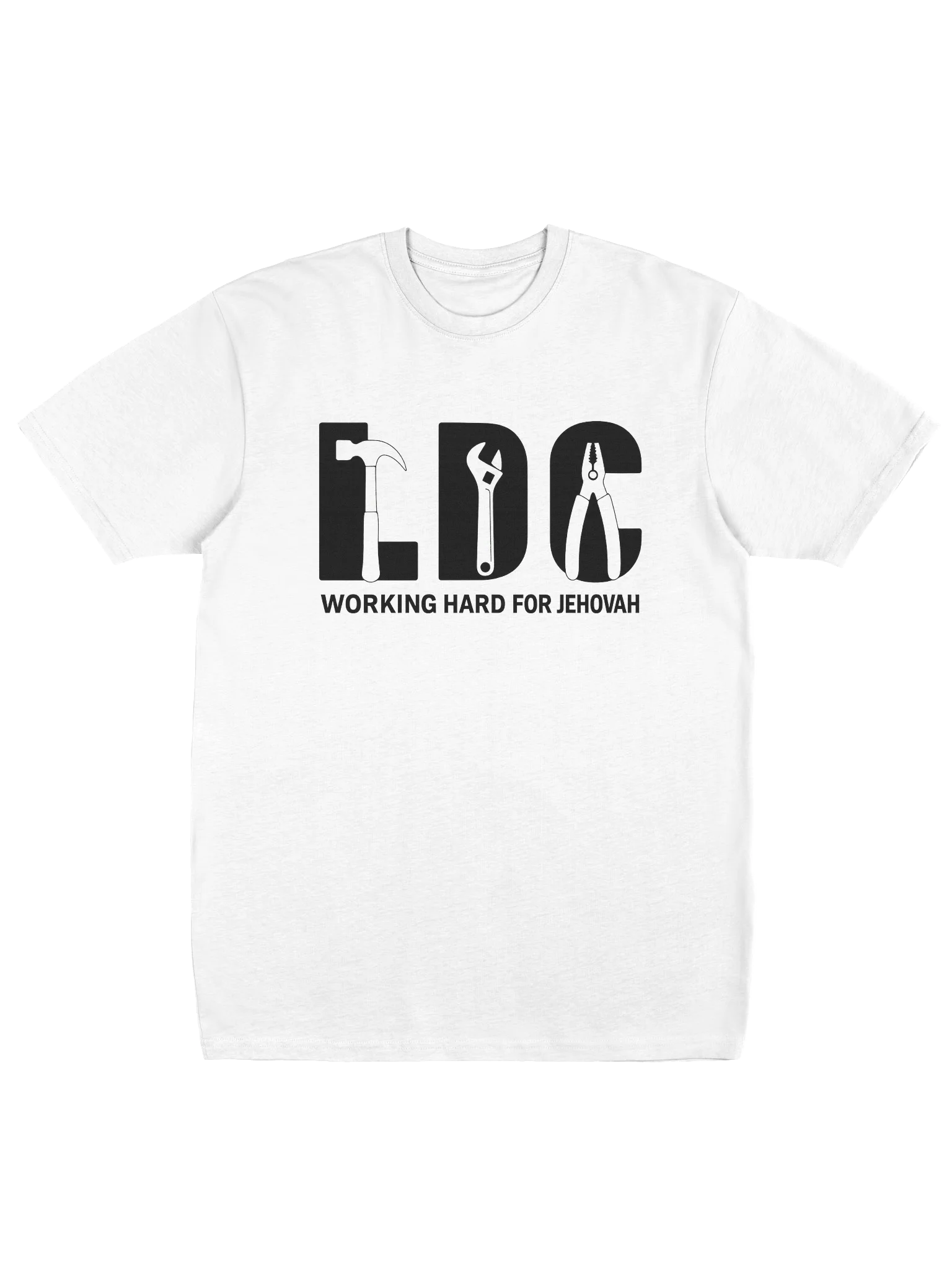 LDC Volunteer Tee – Heavyweight Cotton | Working Hard for Jehovah product image (9)