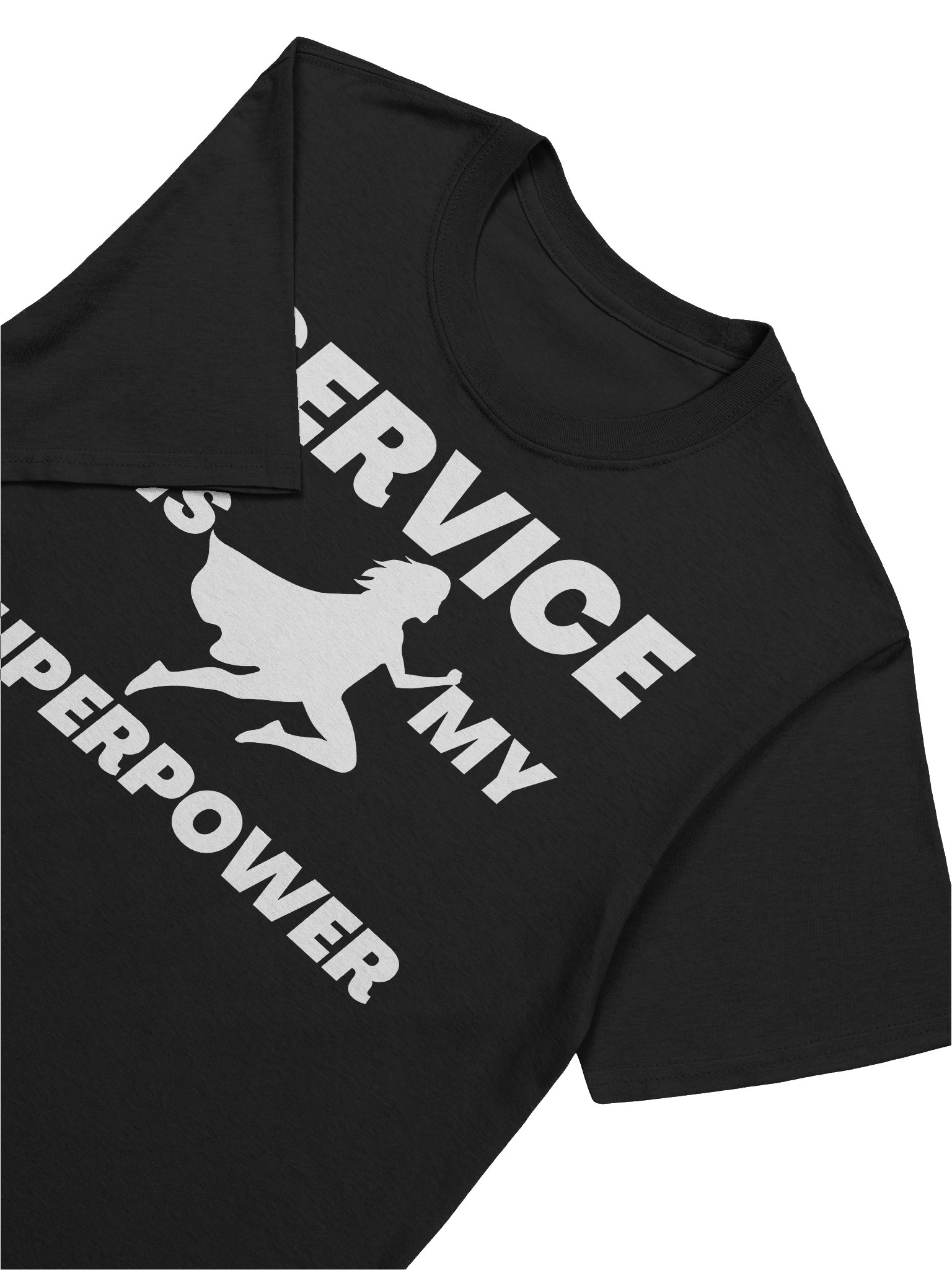 Service Is My Superpower T-Shirt (Female) product image (7)