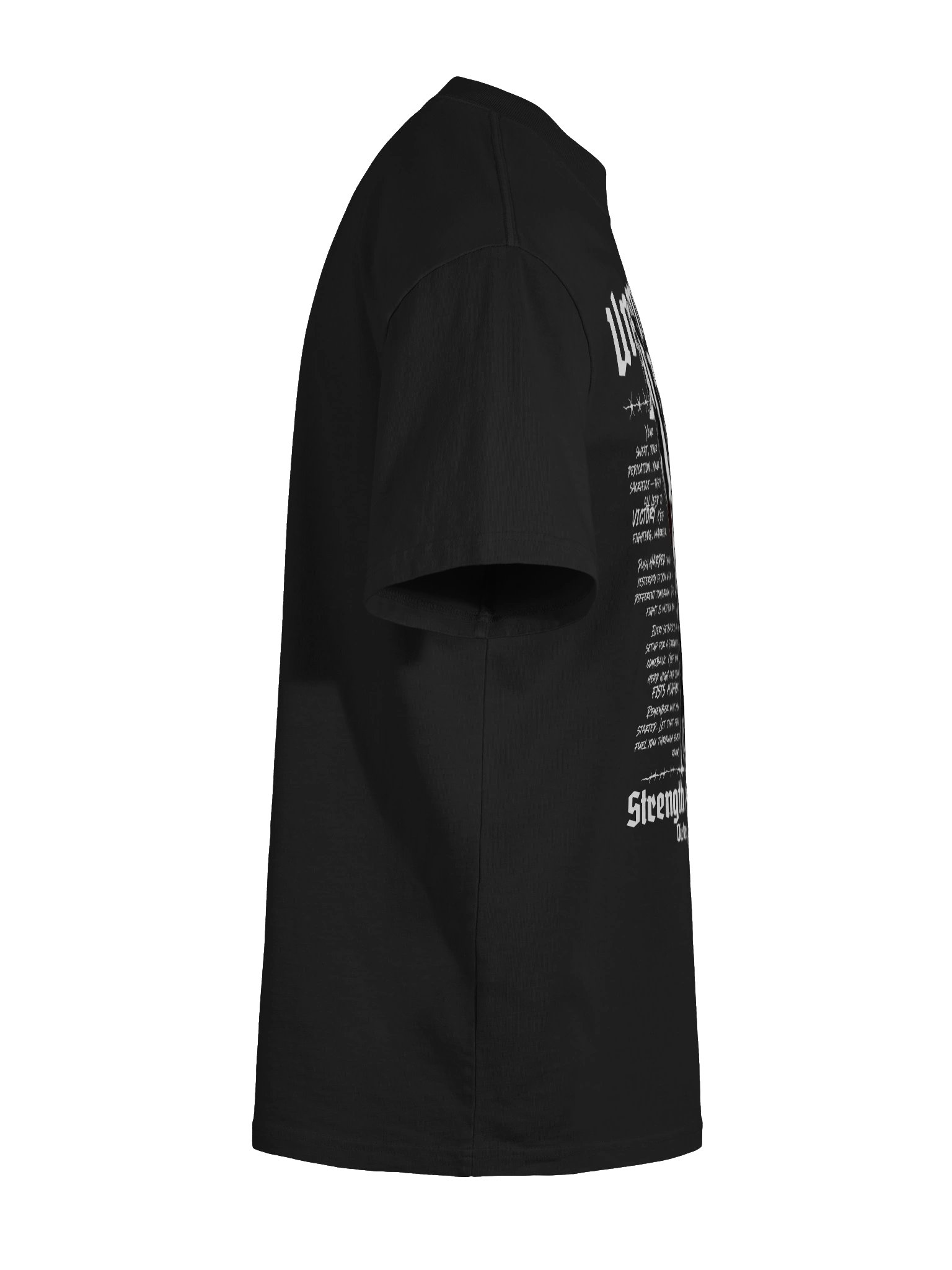 Oversized Black T-shirt - Unmatched Legacy product image (11)