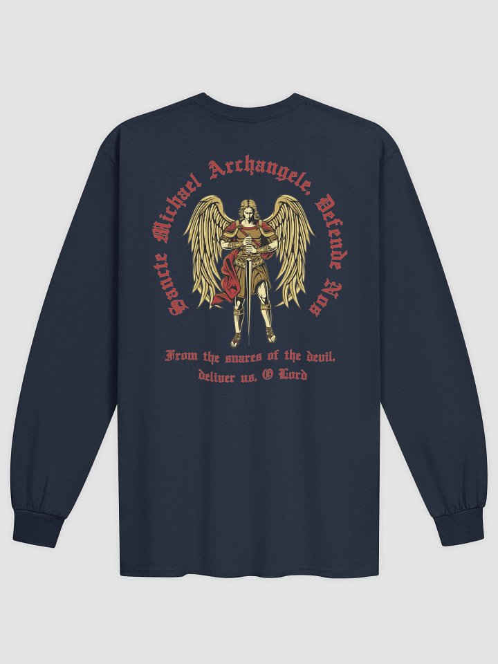 Saint Michael (Archangel) Merch - Long Sleeve T-Shirt product image (1)