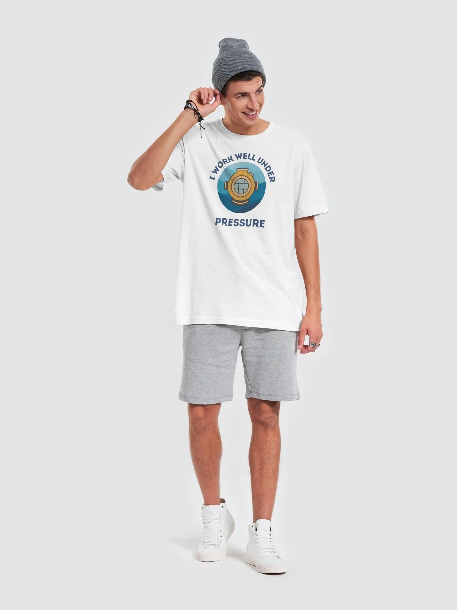 I Work Well Under Pressure T-Shirt product image (5)