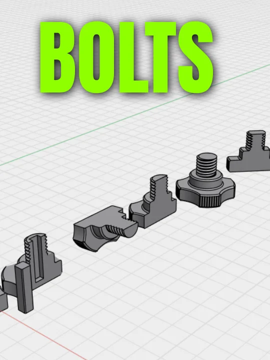 Adjustable, Sliding Panel holding Vertical Clamps - STL 3D Print Files. product image (4)