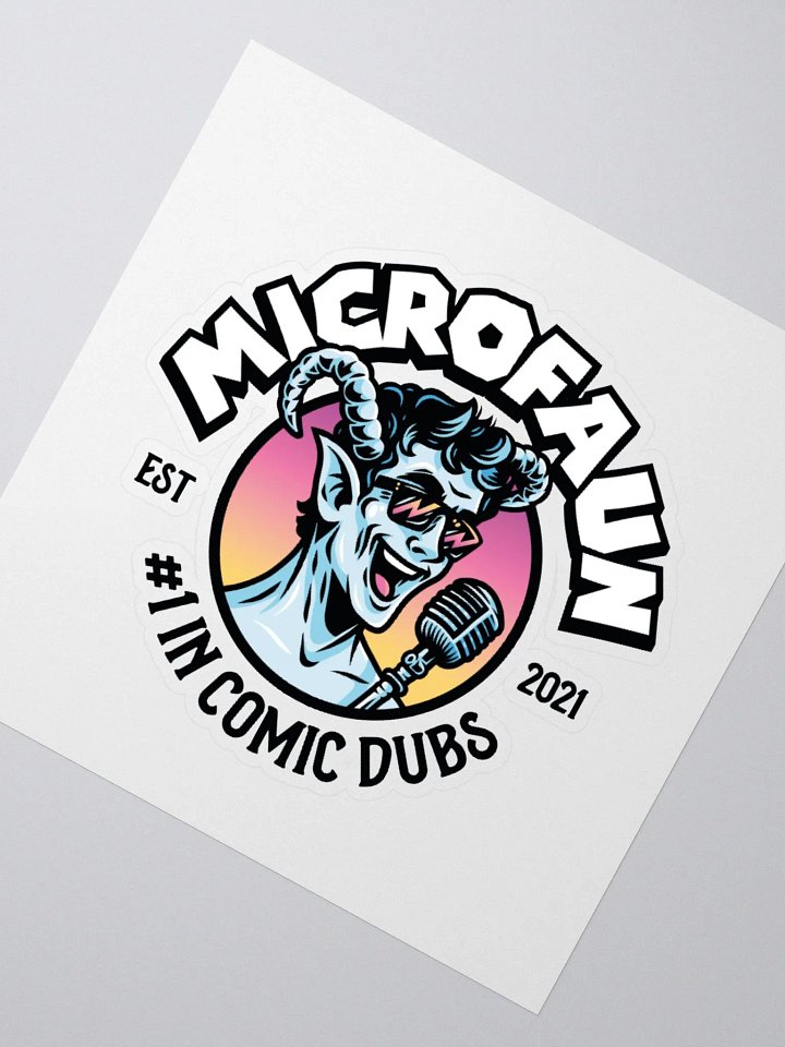 Microfaun FULL Logo - Sticker product image (4)