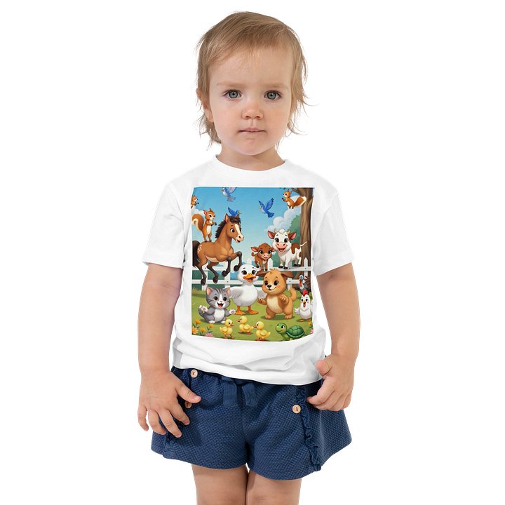 Nursery Rhyme Farm Animal Children’s T-shirt product image (1)