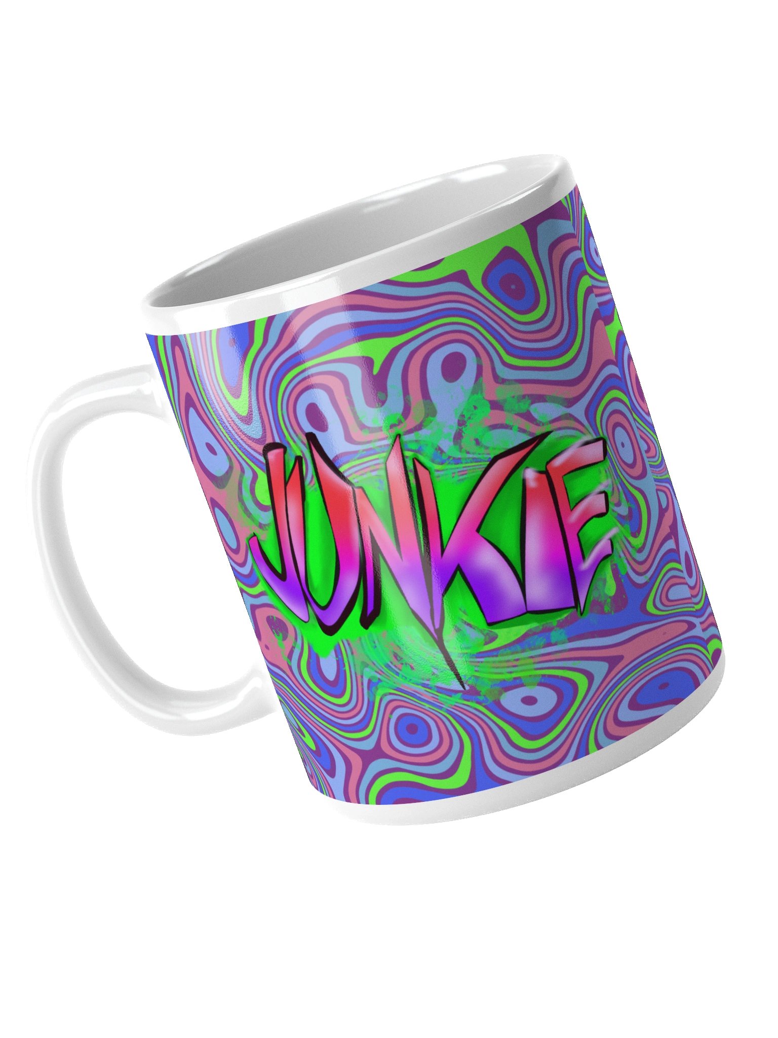 “Graffiti Surge” – Junkie Project Mug product image (4)