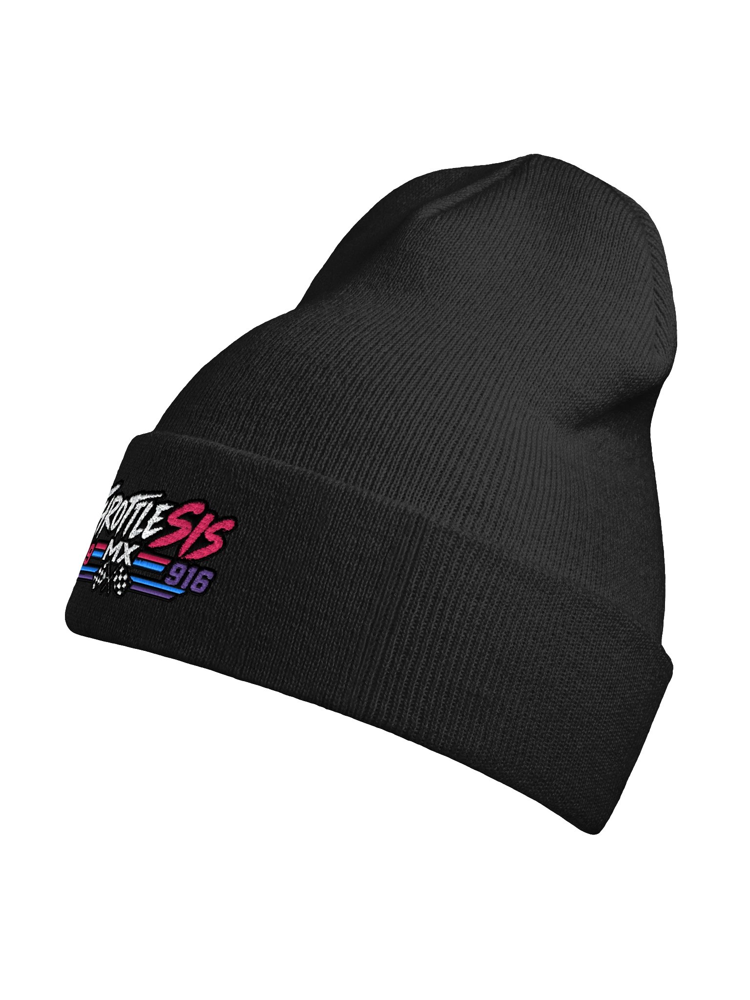 Throttle Sis MX Logo Emblem Beanie product image (9)