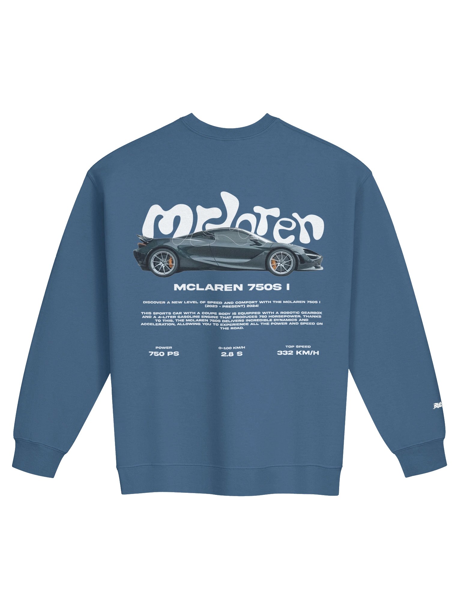 Mclaren 750S I Sweatshirt - Bulvant - EkcvpQ2pCP0