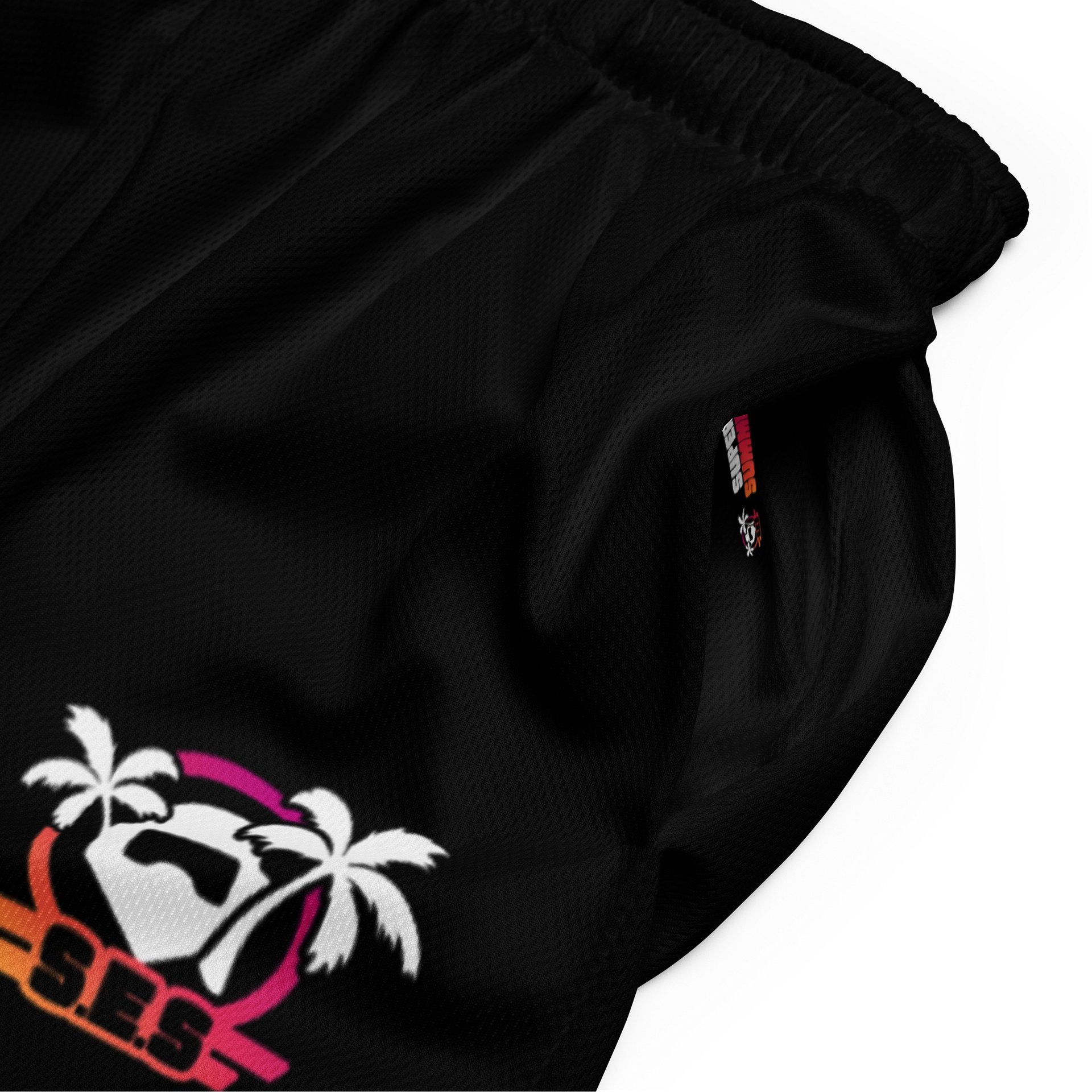 S.E.S Super Summer 26 - Gradient Logo Mesh Shorts product image (5)