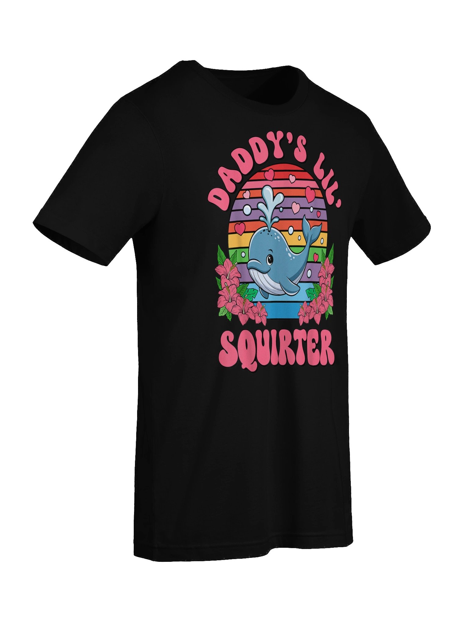 Inappropriate Funny Daddy's Lil Squirter Embarrassing Women Unisex T-Shirt product image (9)