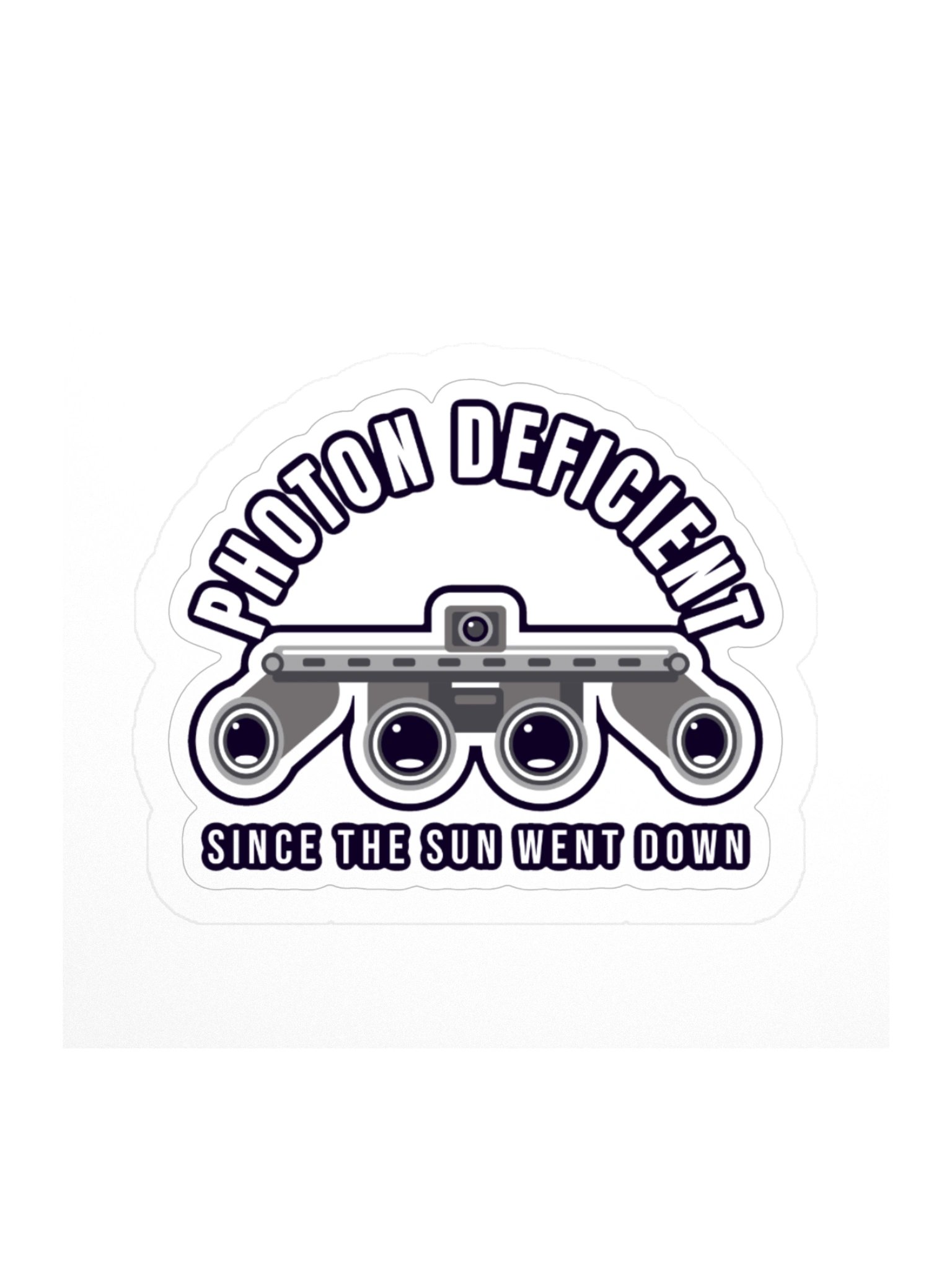 Photon Deficient Die-Cut Sticker product image (1)