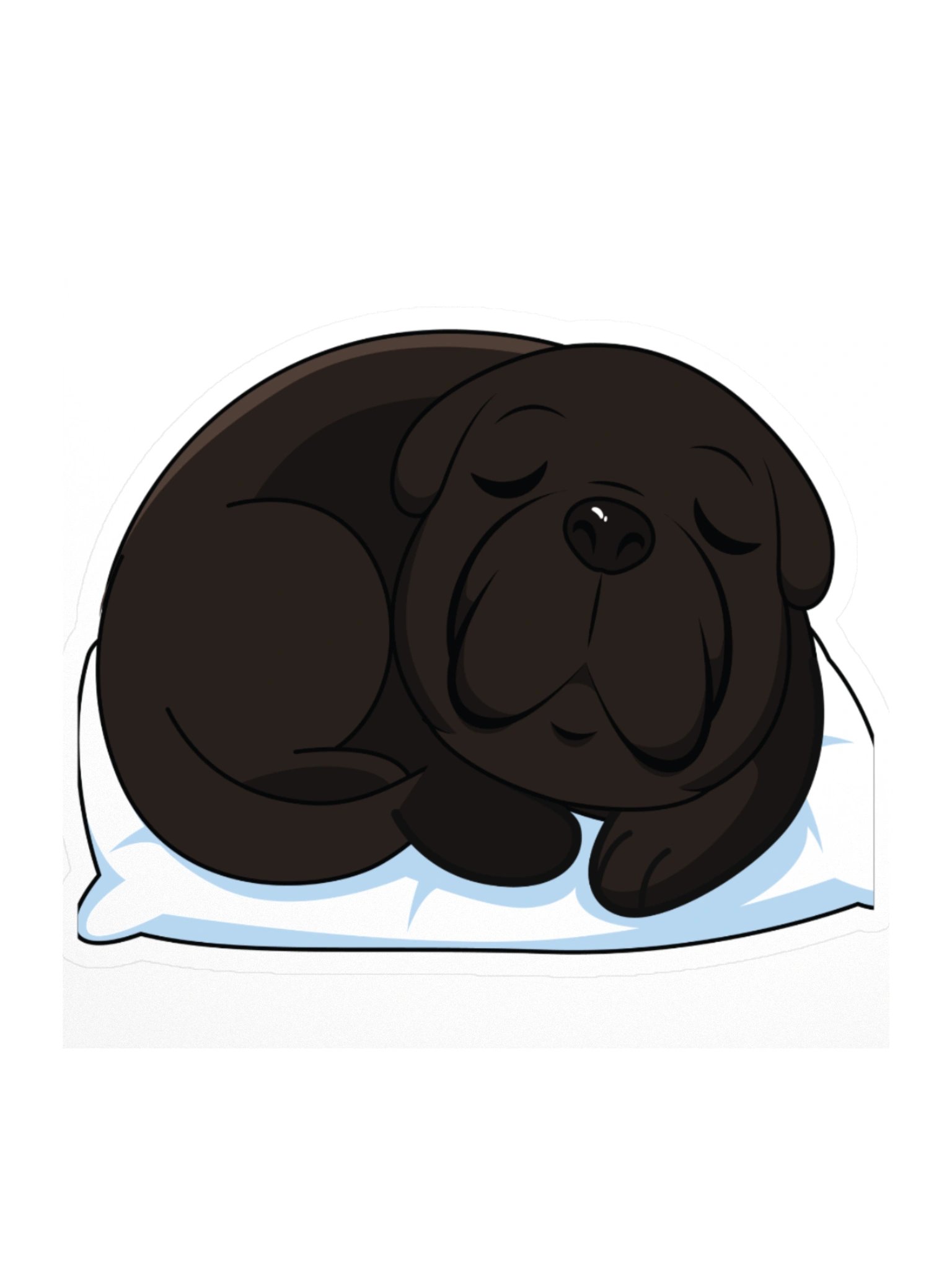 Teddy Sleepy Sticker product image (1)