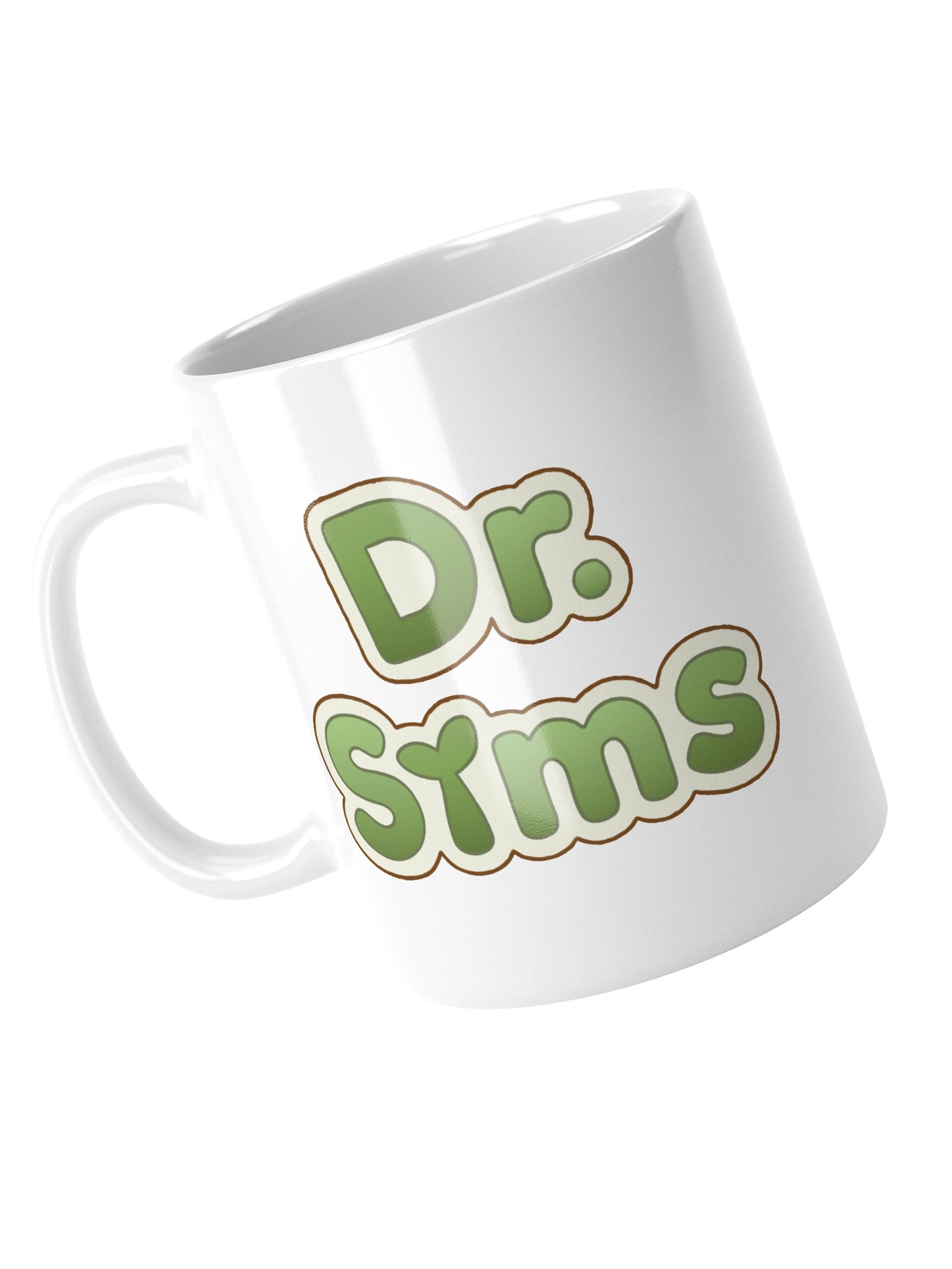 Dr. Sims White Glossy Mug product image (5)