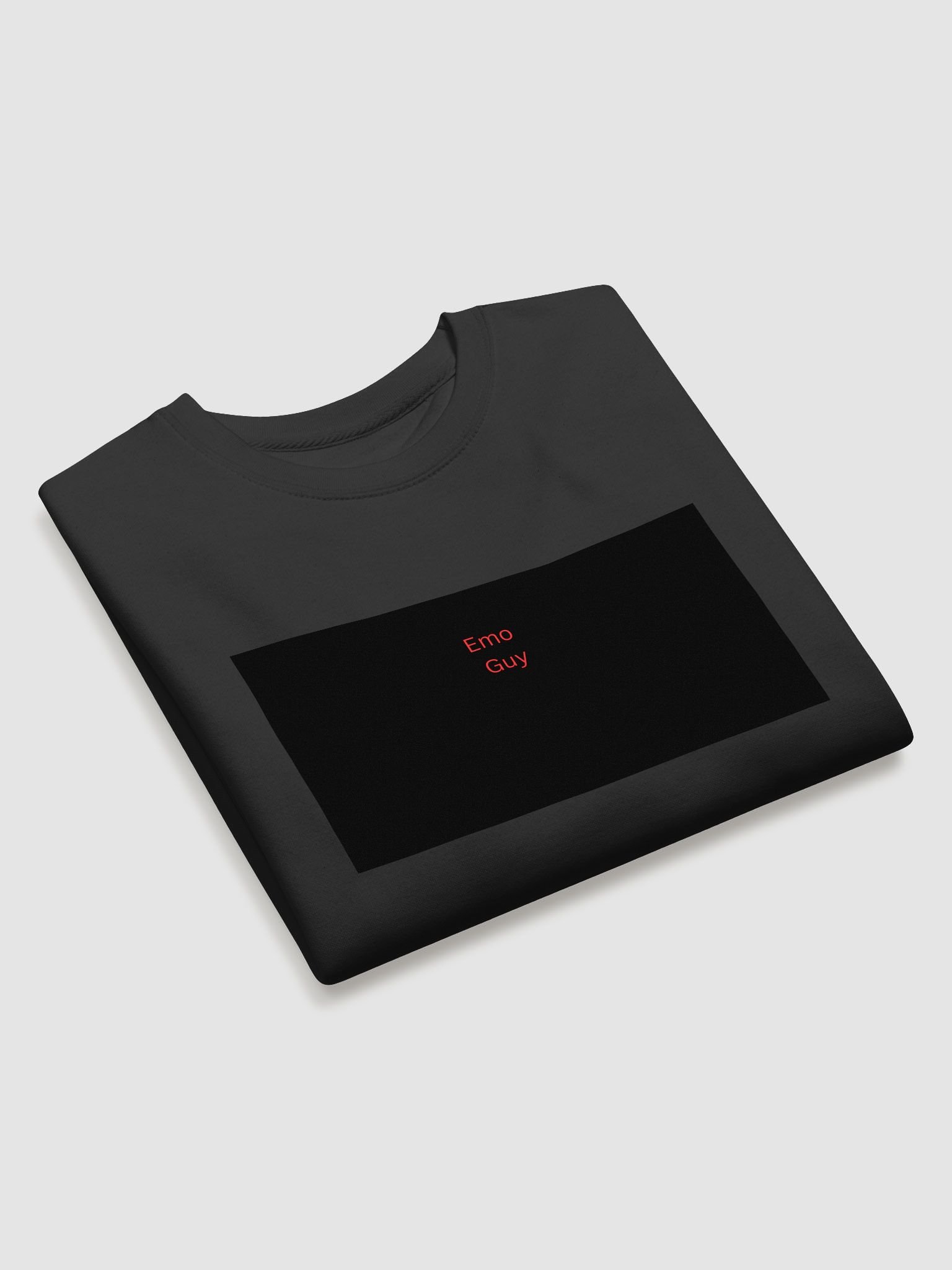 Emo Guy Red Text Premium Sweatshirt product image (3)