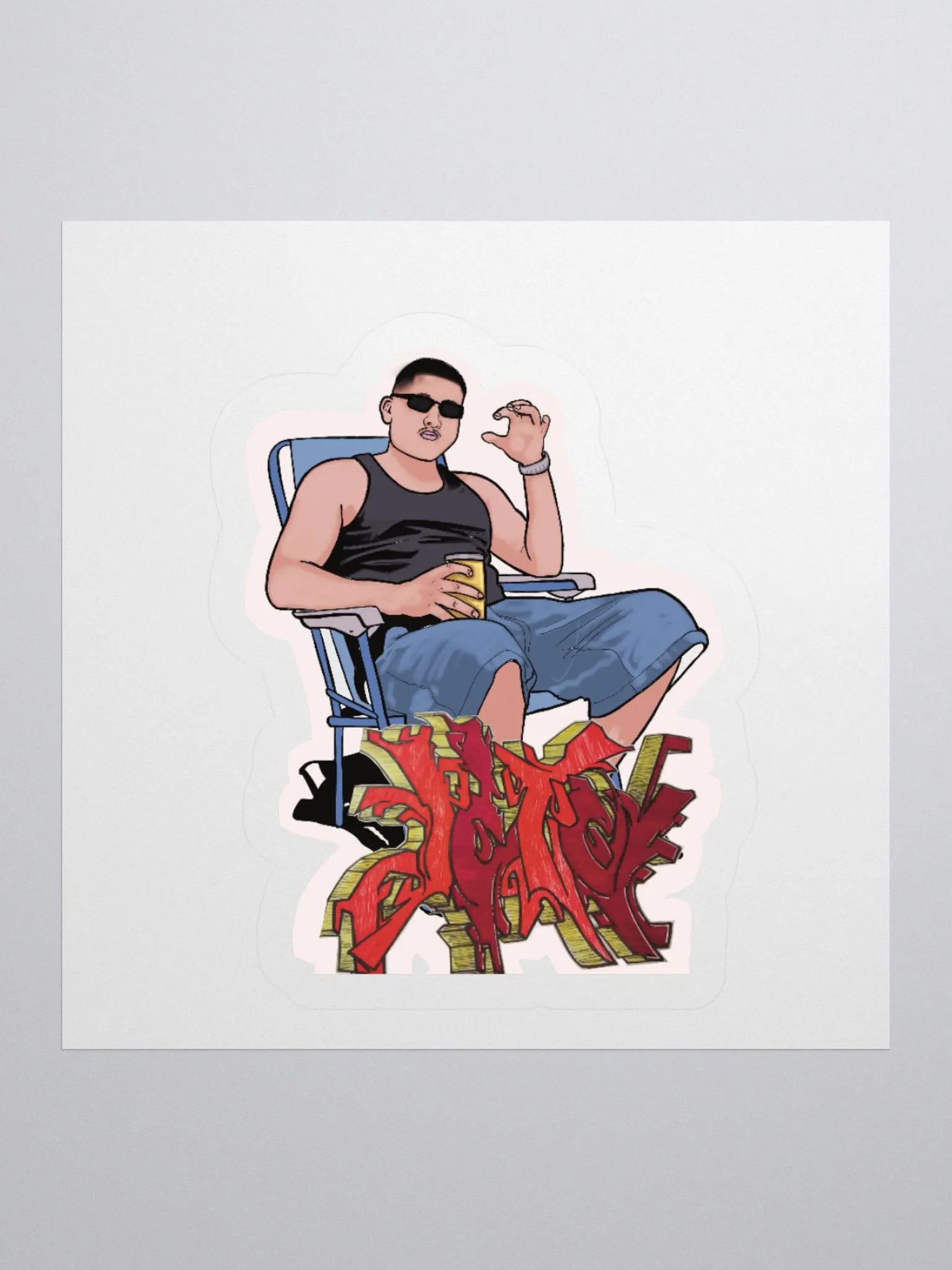 Pete B Sticker product image (1)