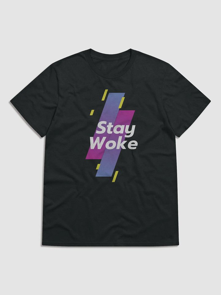 Stay Woke Tees Desinged by Anopa Silver product image (1)