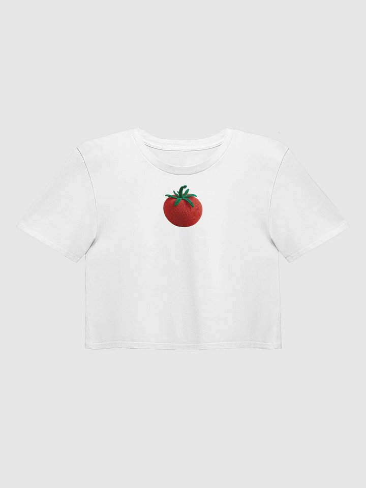 CozyAvocado Women's Premium Tomato Crop Top #5 product image (1)