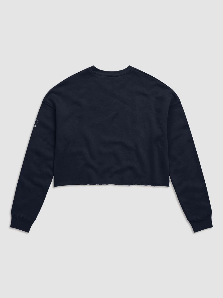 o s h i t a o s h i (d a r k) //F L E E C E C R O P S W E A T S H I R T product image (2)