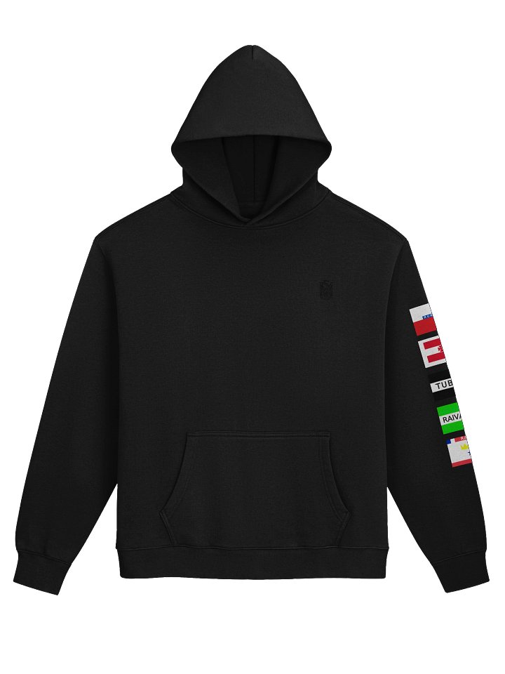Sweat à capuche minimaliste de minuit PU MANATU-TUHAA PAE product image (1)