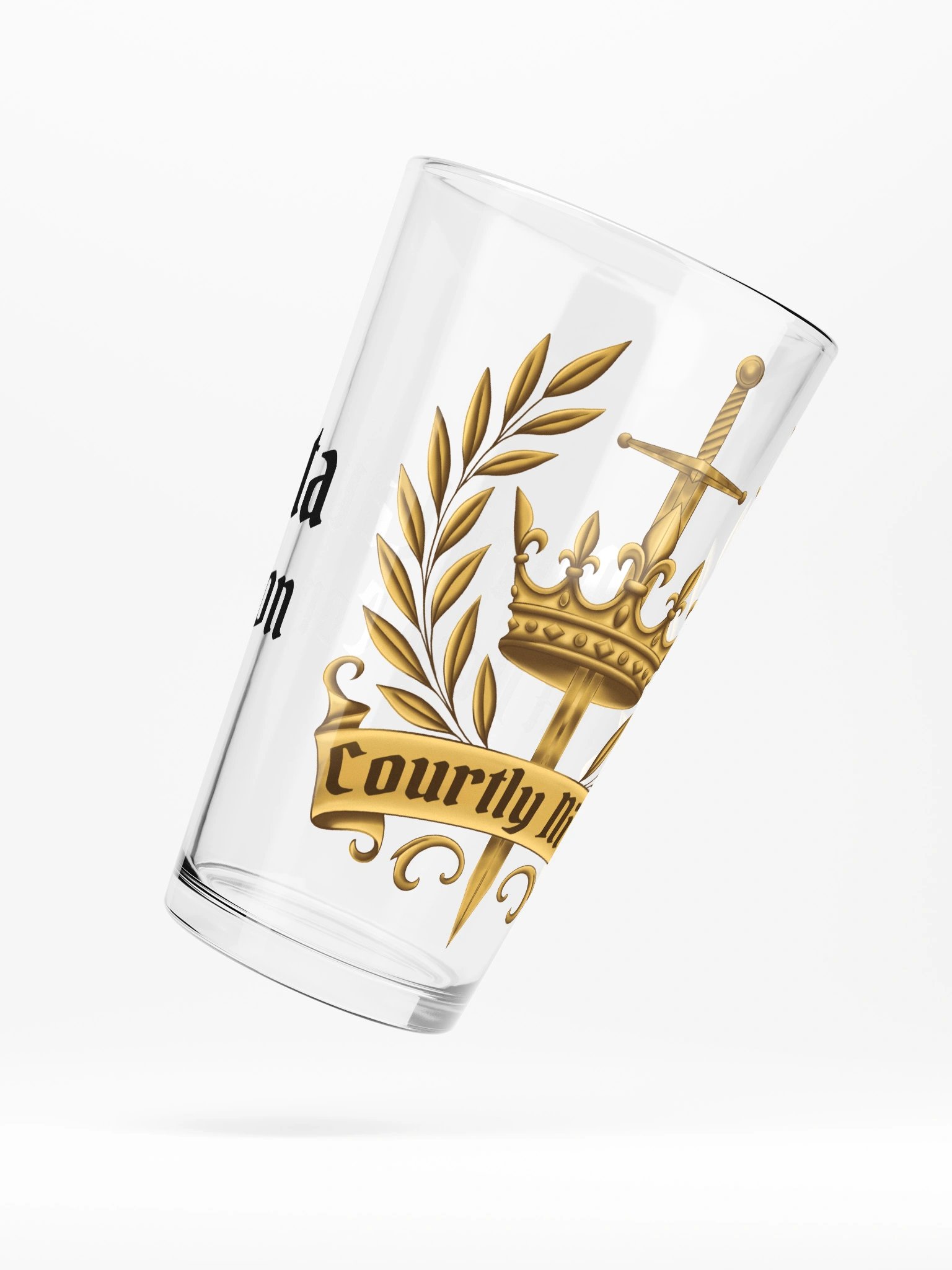 Courtly Night Pint Glass product image (1)